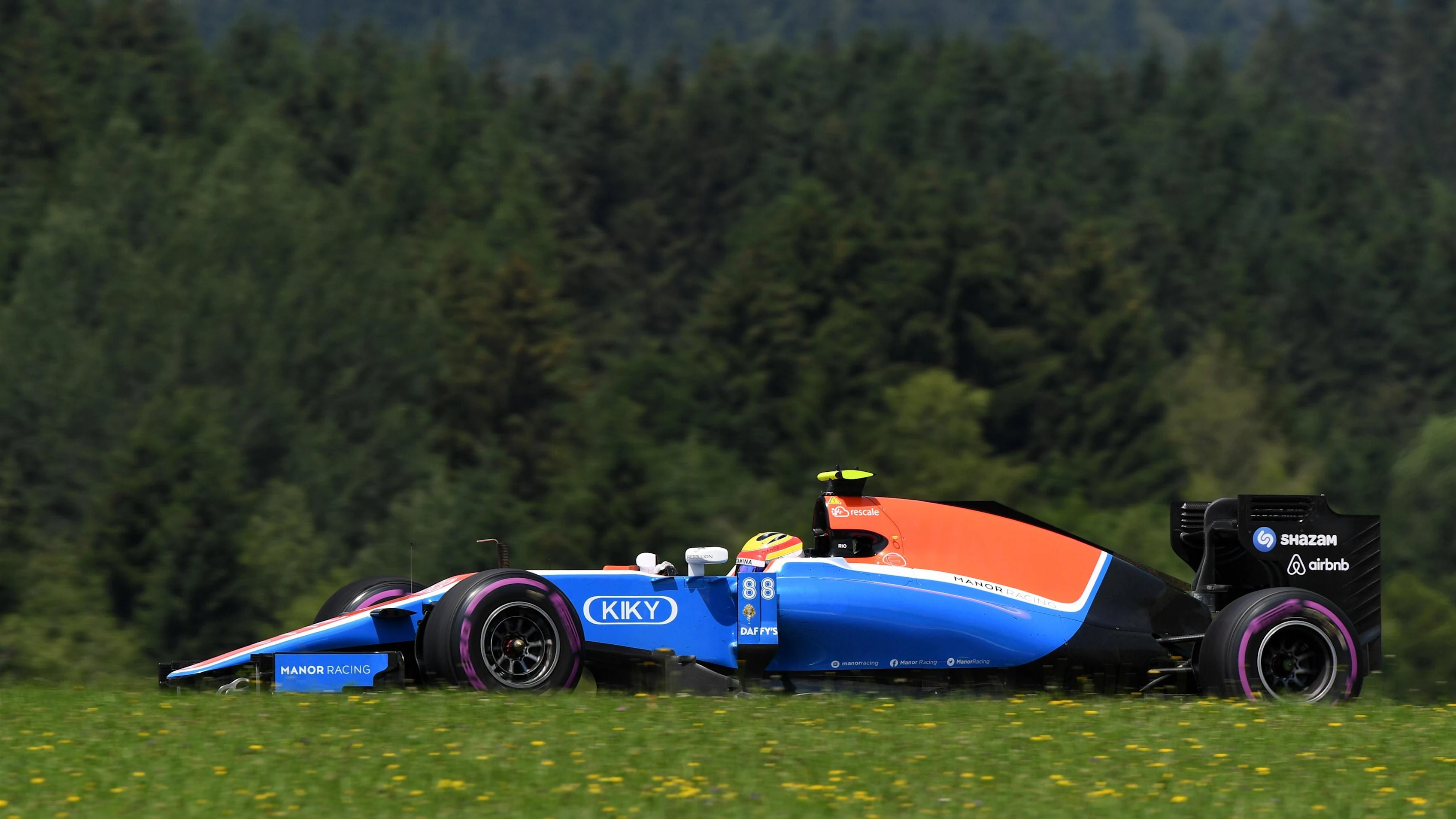 Rio Haryanto (IDN) Manor Racing MRT05 at Formula One World Championship, Rd9, Austrian Grand Prix, Qualifying, Spielberg, Austria, Saturday 2 July 2016. © Sutton Images