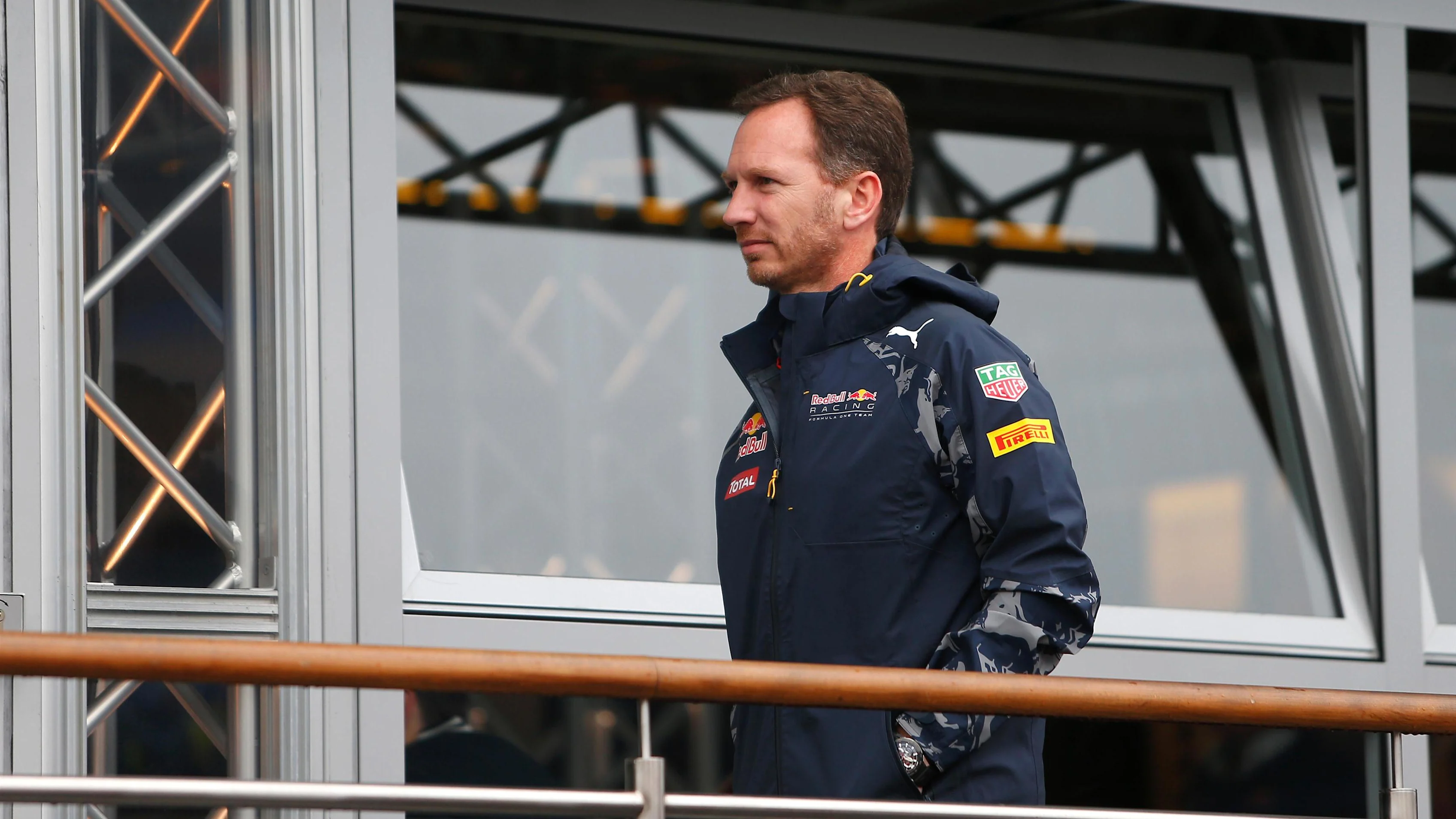 Christian Horner (GBR) Red Bull Racing Team Principal at Formula One World Championship, Rd9, Austrian Grand Prix, Race, Spielberg, Austria, Sunday 3 July 2016. © Sutton Images