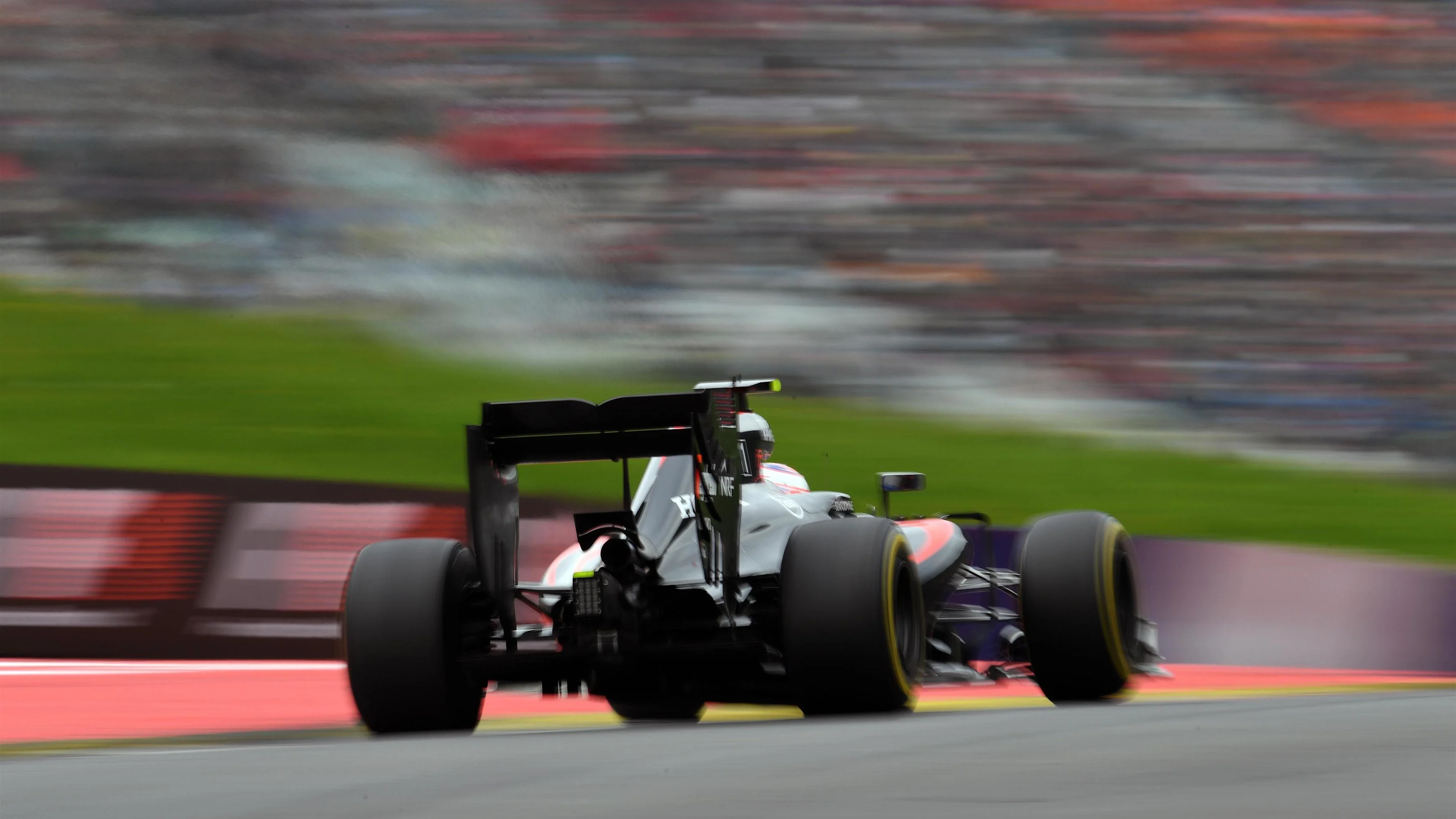 Jenson Button (GBR) McLaren MP4-31 at Formula One World Championship, Rd9, Austrian Grand Prix,