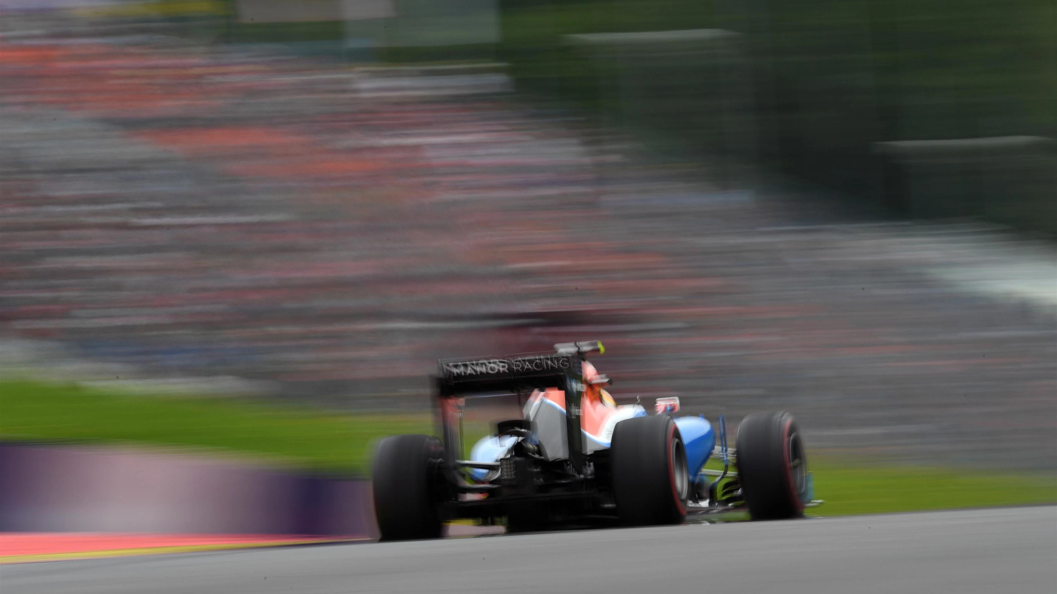 Rio Haryanto (IDN) Manor Racing MRT05 at Formula One World Championship, Rd9, Austrian Grand Prix, Race, Spielberg, Austria, Sunday 3 July 2016. © Sutton Images