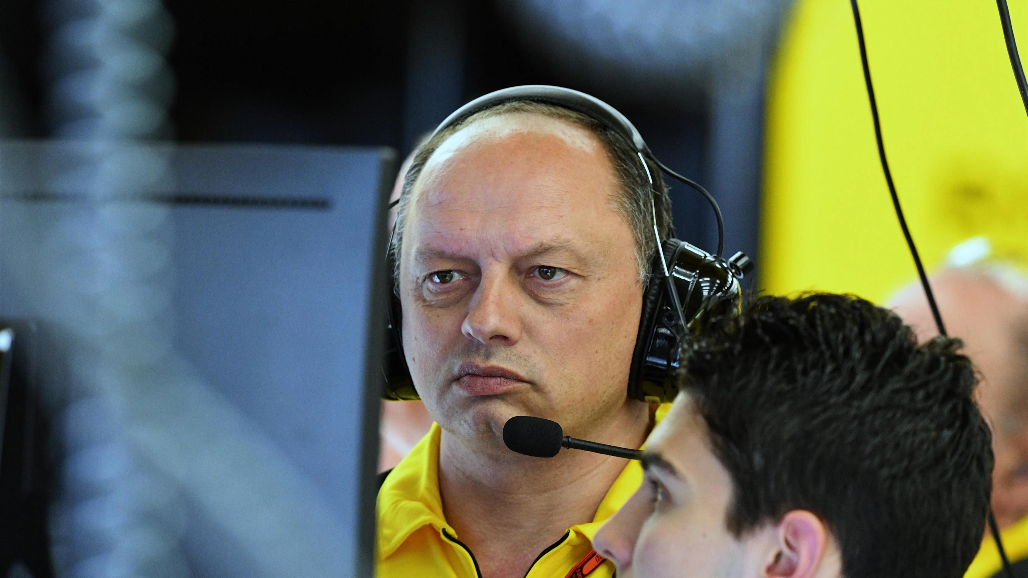 Frederic Vasseur (FRA) Renault Sport F1 Team Racing Director at Formula One World Championship,