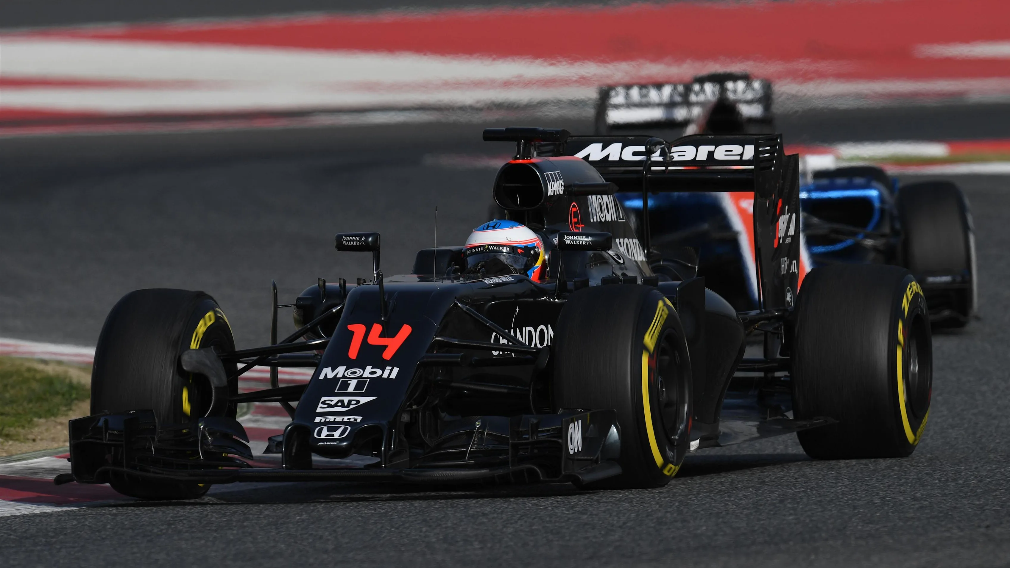 Fernando Alonso (ESP) McLaren MP4-31 at Formula One Testing, Day Two, Barcelona, Spain, Tuesday 23