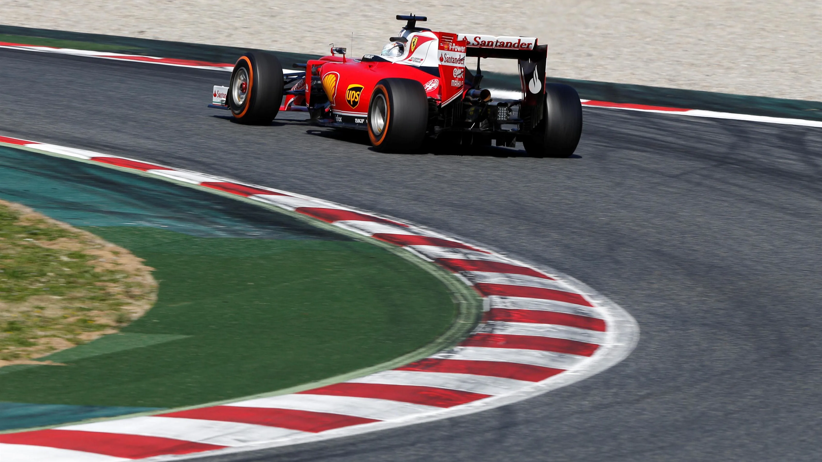 Sebastian Vettel (GER) Ferrari SF16-H at Formula One Testing, Day Four, Barcelona, Spain, Friday 4