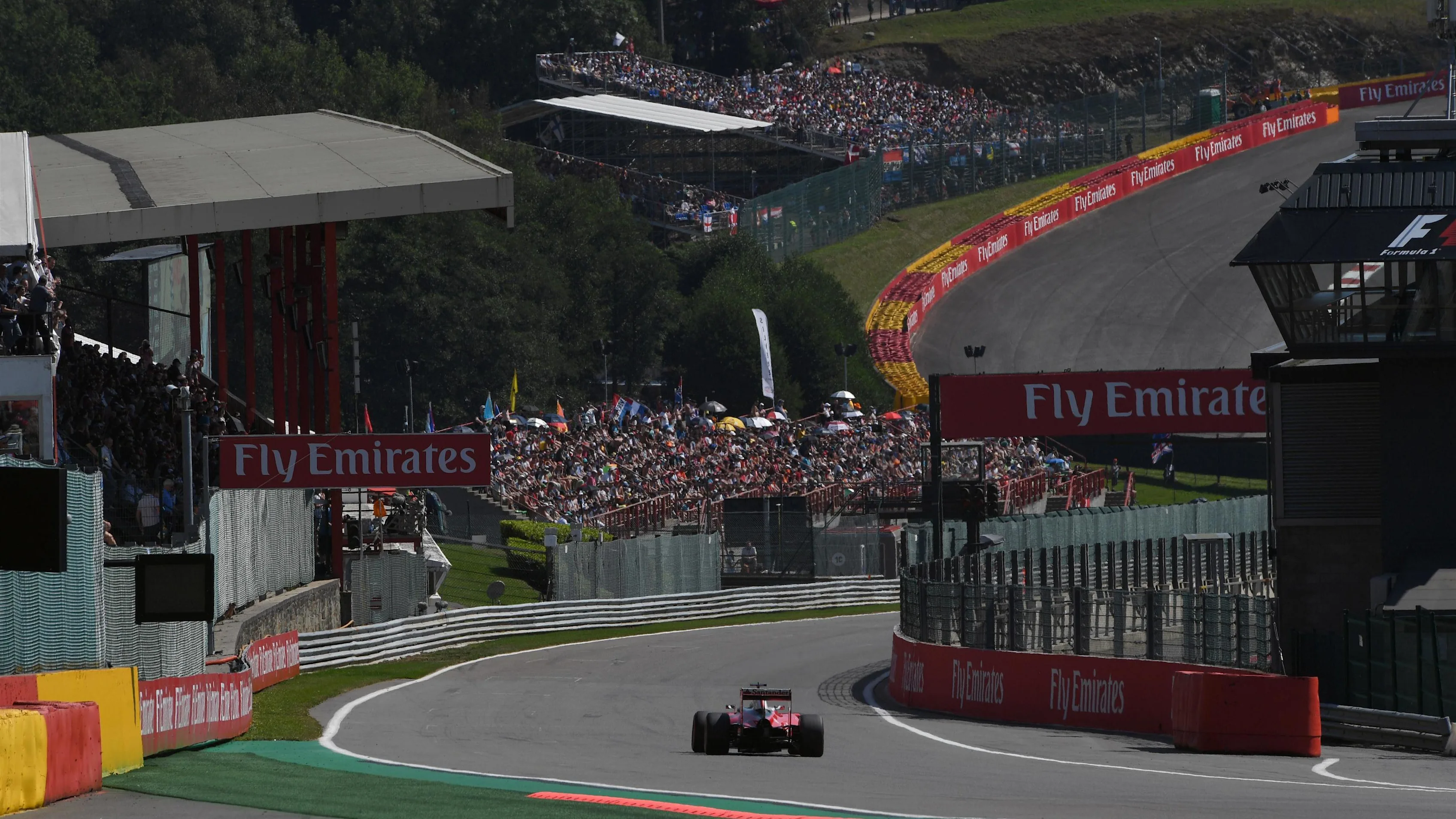 Sebastian Vettel (GER) Ferrari SF16-H at Formula One World Championship, Rd13, Belgian Grand Prix,