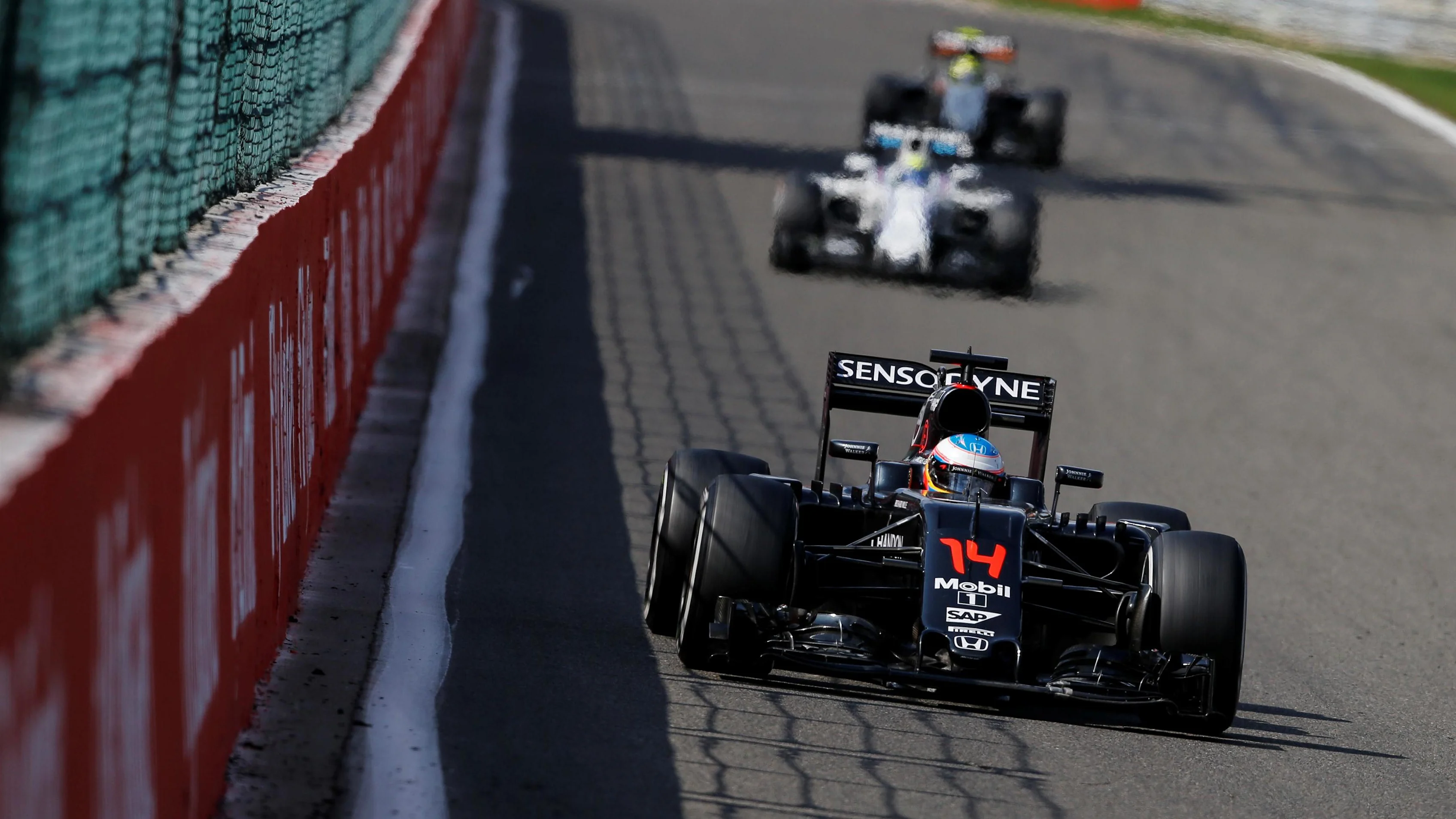Fernando Alonso (ESP) McLaren MP4-31 at Formula One World Championship, Rd13, Belgian Grand Prix,