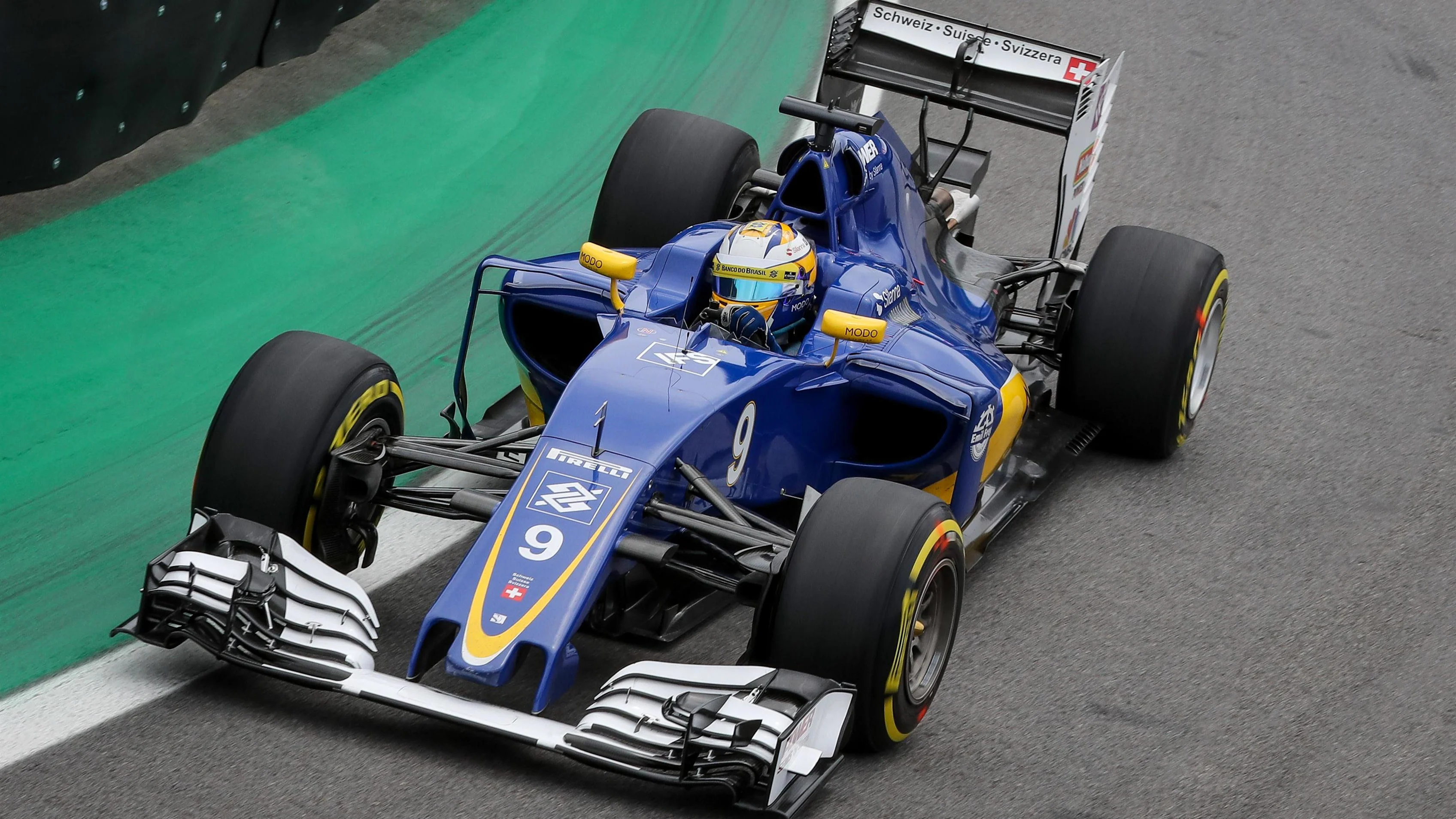 Marcus Ericsson (SWE) Sauber C35 at Formula One World Championship, Rd20, Brazilian Grand Prix,