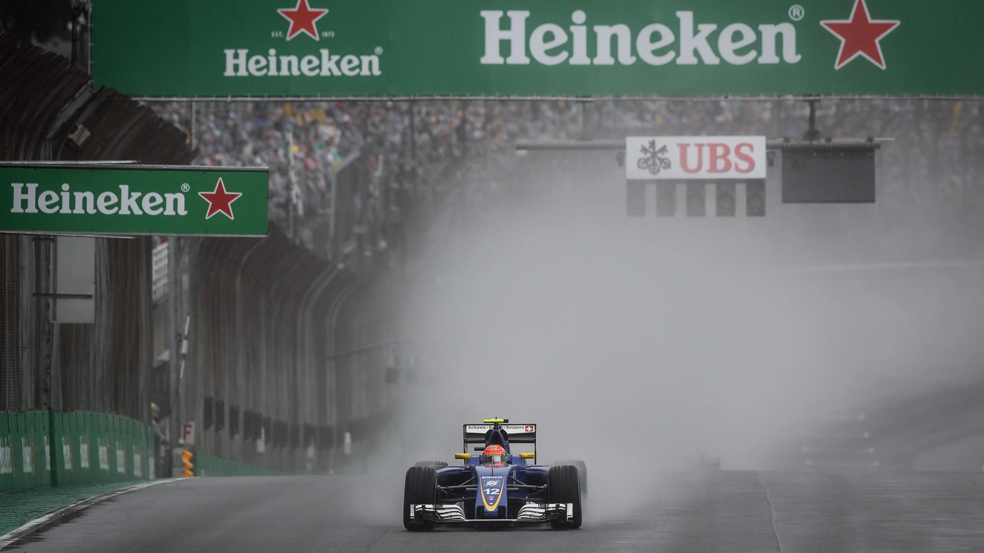 Felipe Nasr (BRA) Sauber C35 at Formula One World Championship, Rd20, Brazilian Grand Prix, Race,