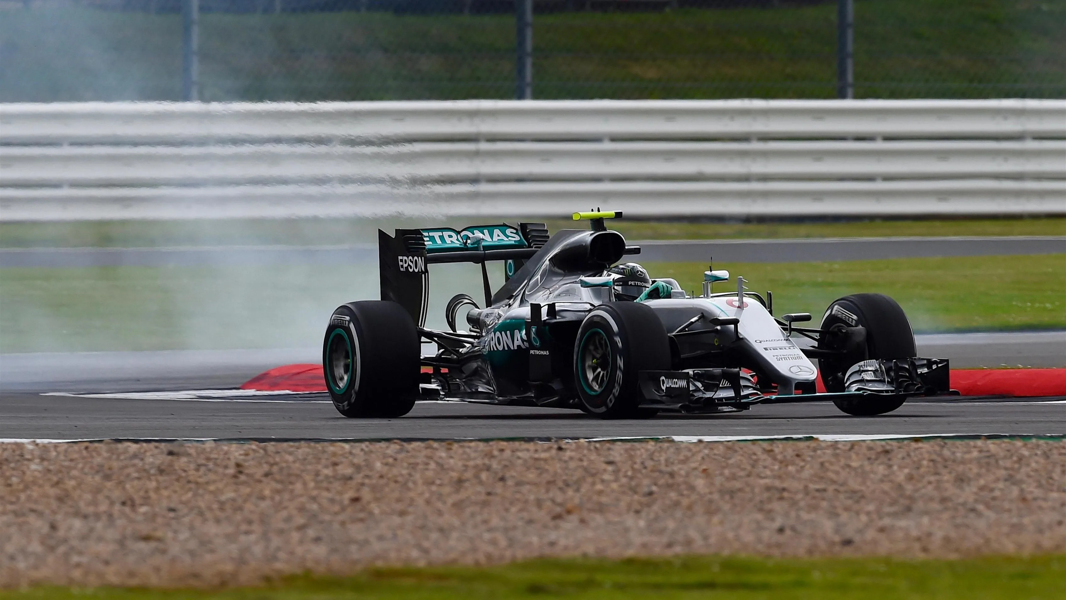 Nico Rosberg (GER) Mercedes-Benz F1 W07 Hybrid at Formula One World Championship, Rd10, British Grand Prix, Practice, Silverstone, England, Friday 8 July 2016. © Sutton Images