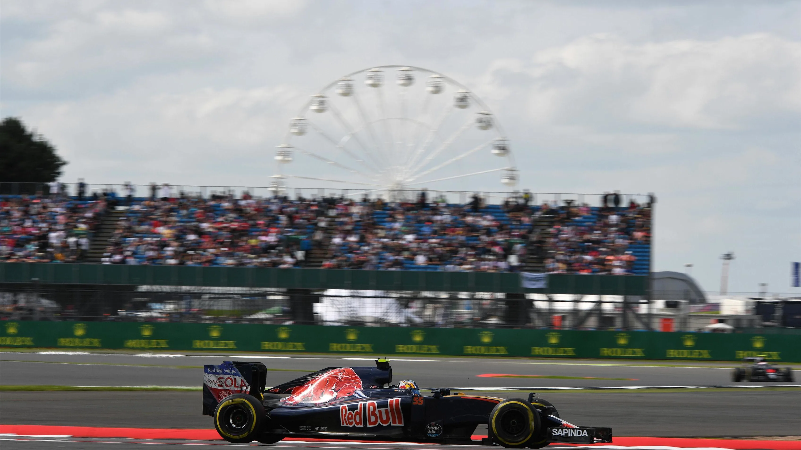 Carlos Sainz jr (ESP) Scuderia Toro Rosso STR11 at Formula One World Championship, Rd10, British Grand Prix, Practice, Silverstone, England, Friday 8 July 2016. © Sutton Images