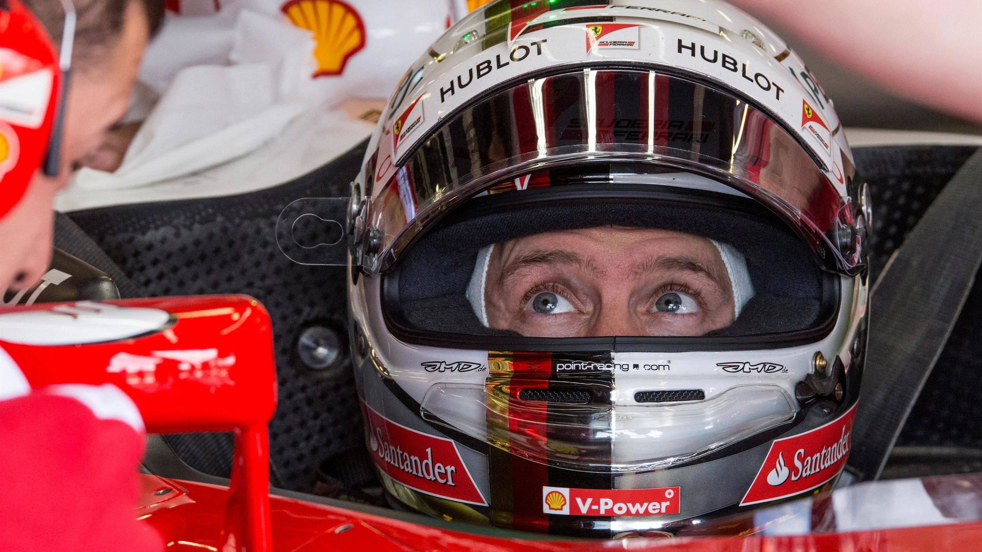 Sebastian Vettel (GER) Ferrari SF16-H at Formula One World Championship, Rd10, British Grand Prix, Practice, Silverstone, England, Friday 8 July 2016. © Sutton Images