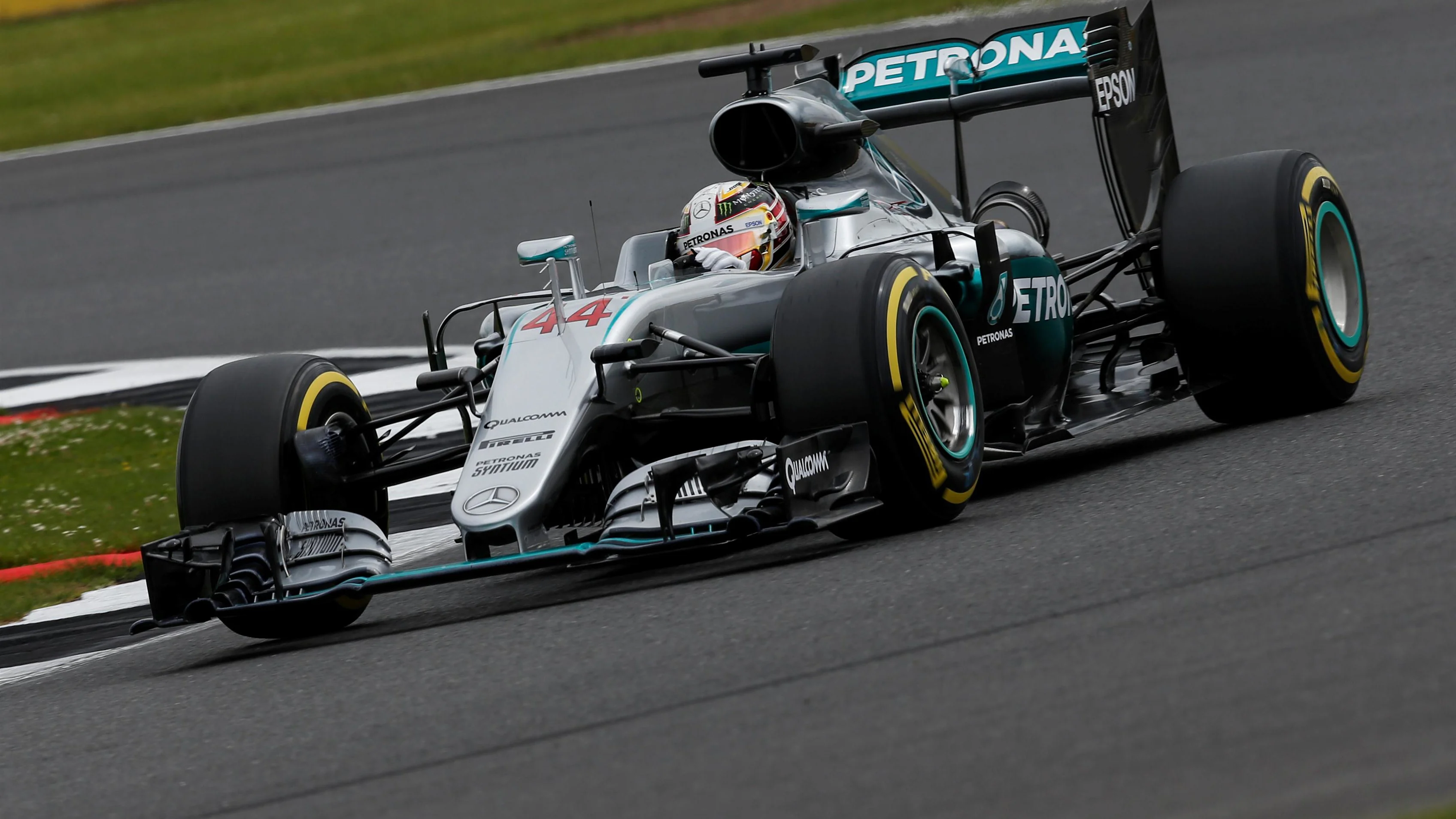 Lewis Hamilton (GBR) Mercedes-Benz F1 W07 Hybrid at Formula One World Championship, Rd10, British