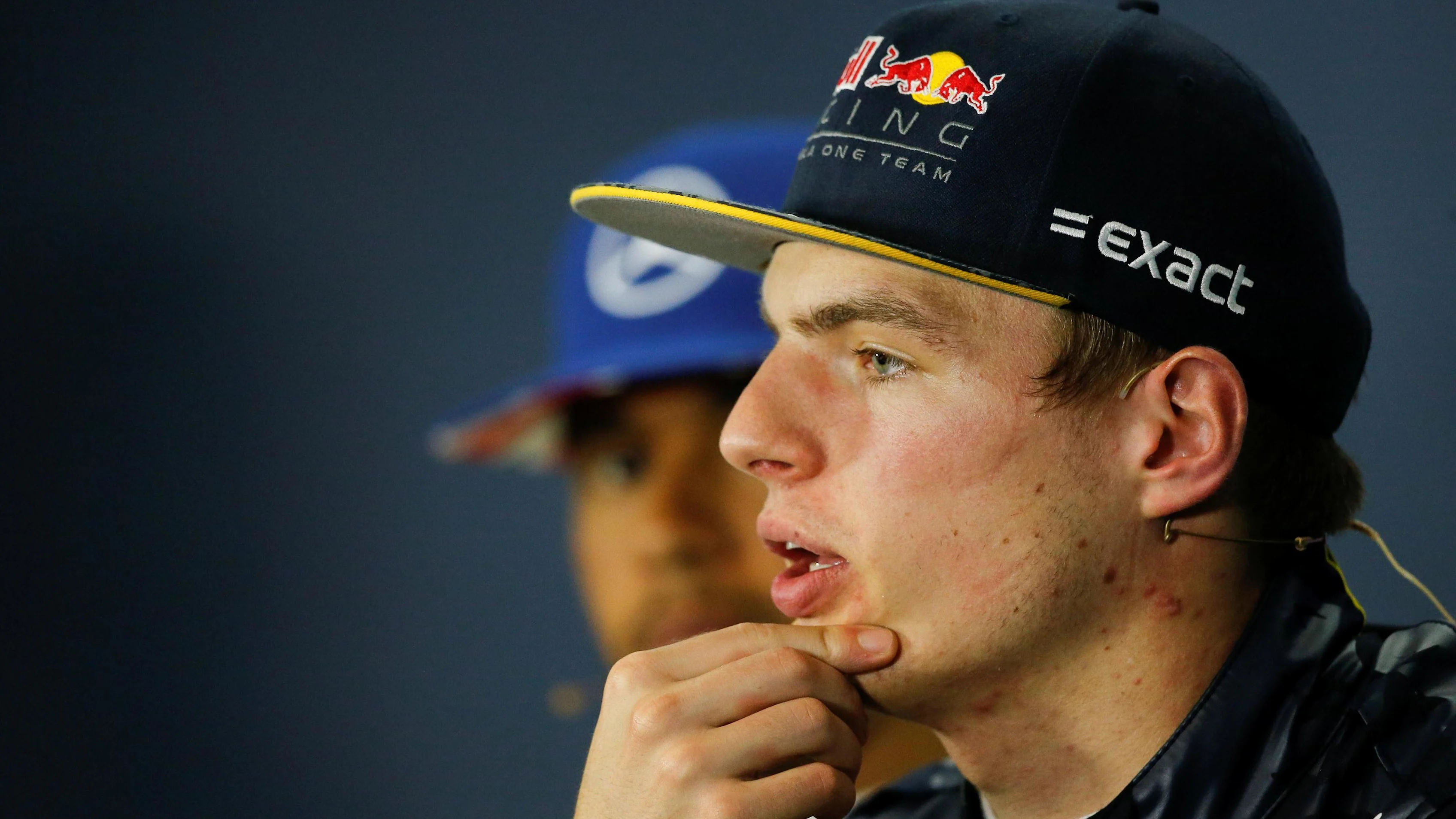 Max Verstappen (NED) Red Bull Racing in the Press Conference at Formula One World Championship, Rd10, British Grand Prix, Race, Silverstone, England, Sunday 10 July 2016. © Sutton Images