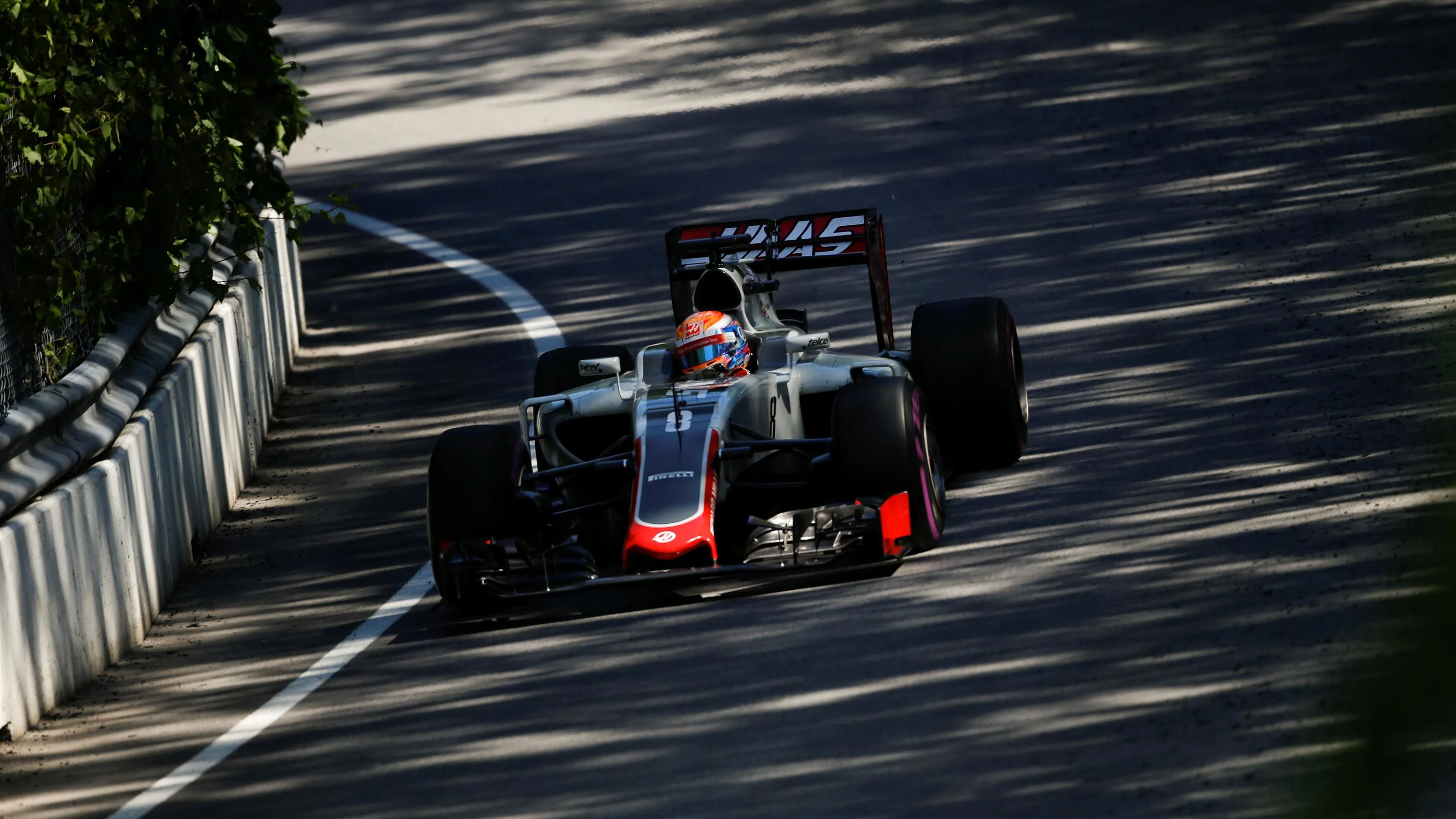 Romain Grosjean (FRA) Haas VF-16 at Formula One World Championship, Rd7, Canadian Grand Prix, Practice, Montreal, Canada, Friday 10 June 2016. © Sutton Images