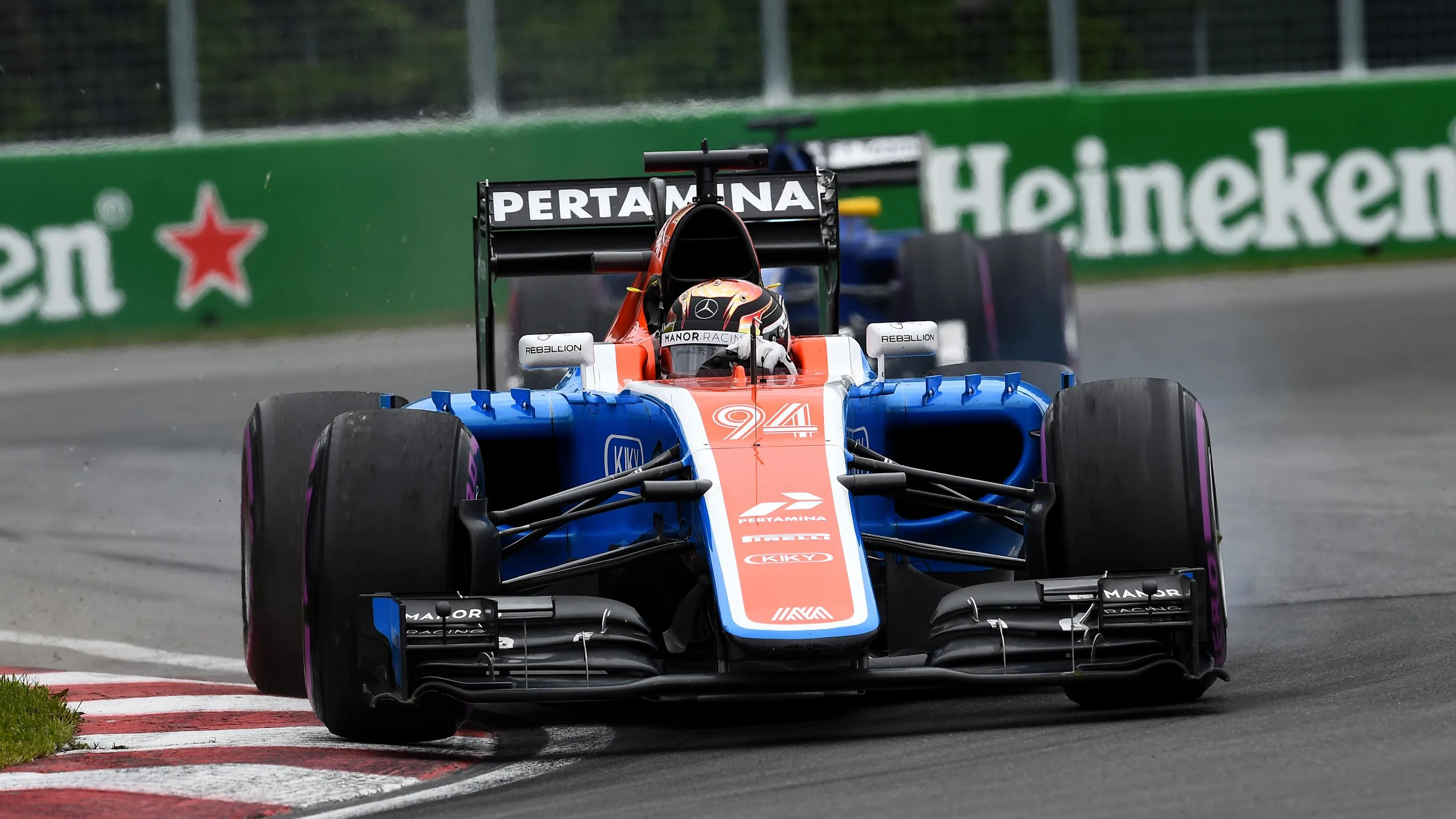 Pascal Wehrlein (GER) Manor Racing MRT05 at Formula One World Championship, Rd7, Canadian Grand Prix, Race, Montreal, Canada, Sunday 12 June 2016. © Manolo Media Sutton Images