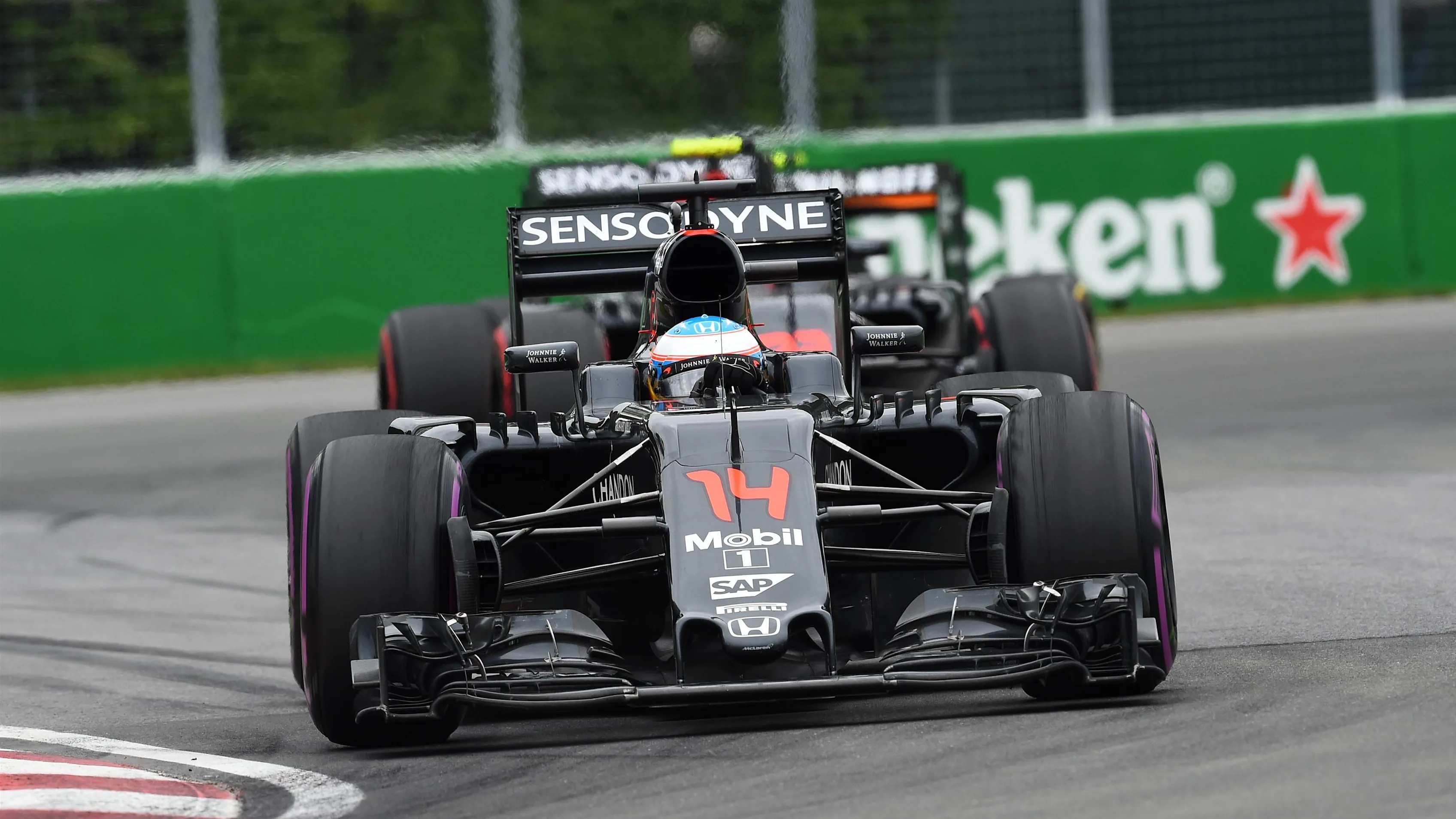 Fernando Alonso (ESP) McLaren MP4-31 at Formula One World Championship, Rd7, Canadian Grand Prix, Race, Montreal, Canada, Sunday 12 June 2016. © Manolo Media Sutton Images