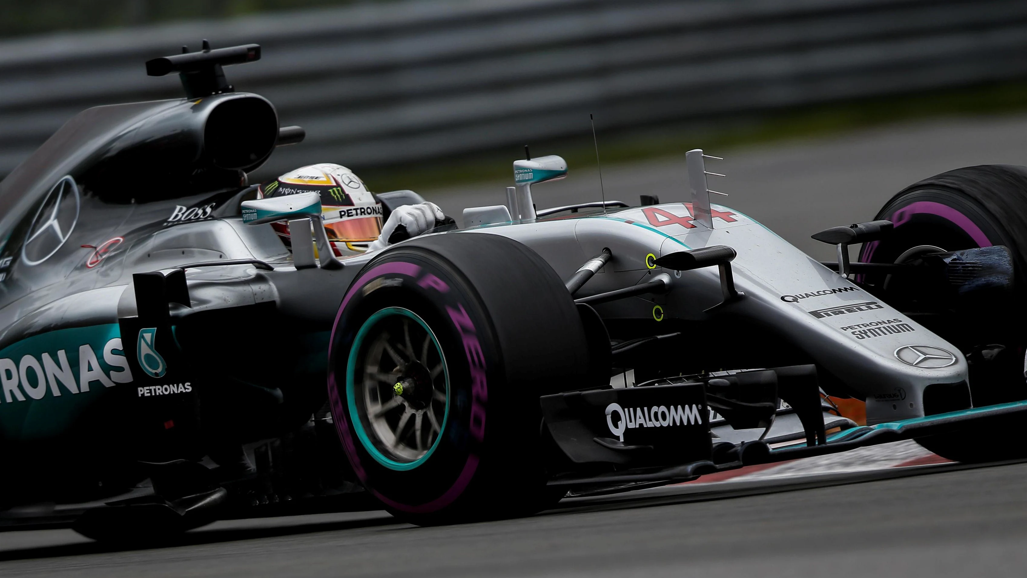Lewis Hamilton (GBR) Mercedes-Benz F1 W07 Hybrid at Formula One World Championship, Rd7, Canadian Grand Prix, Race, Montreal, Canada, Sunday 12 June 2016. © Sutton Images