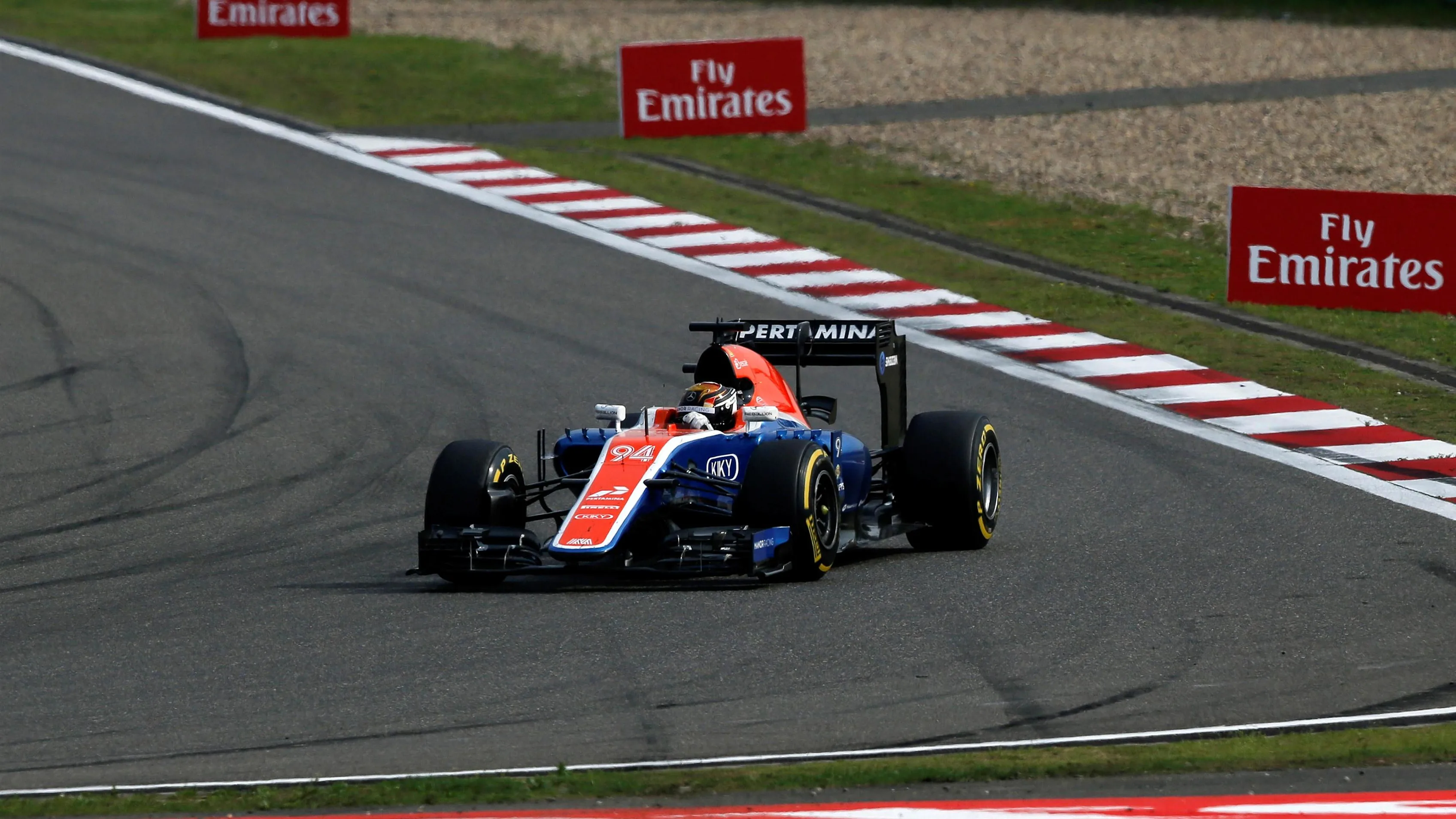 Pascal Wehrlein (GER) Manor Racing MRT05 at Formula One World Championship, Rd3, Chinese Grand