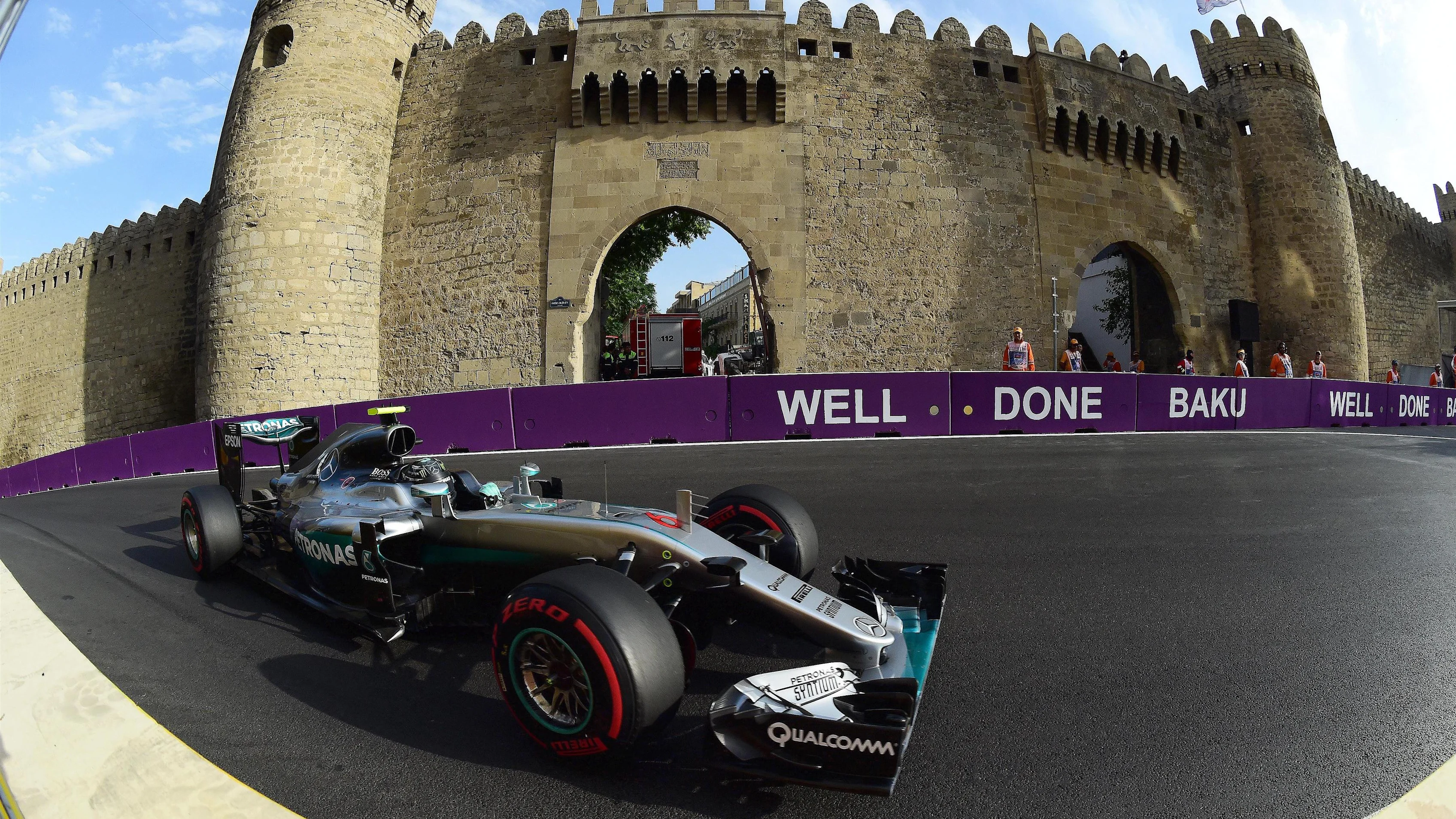 Nico Rosberg (GER) Mercedes-Benz F1 W07 Hybrid at Formula One World Championship, Rd8, European