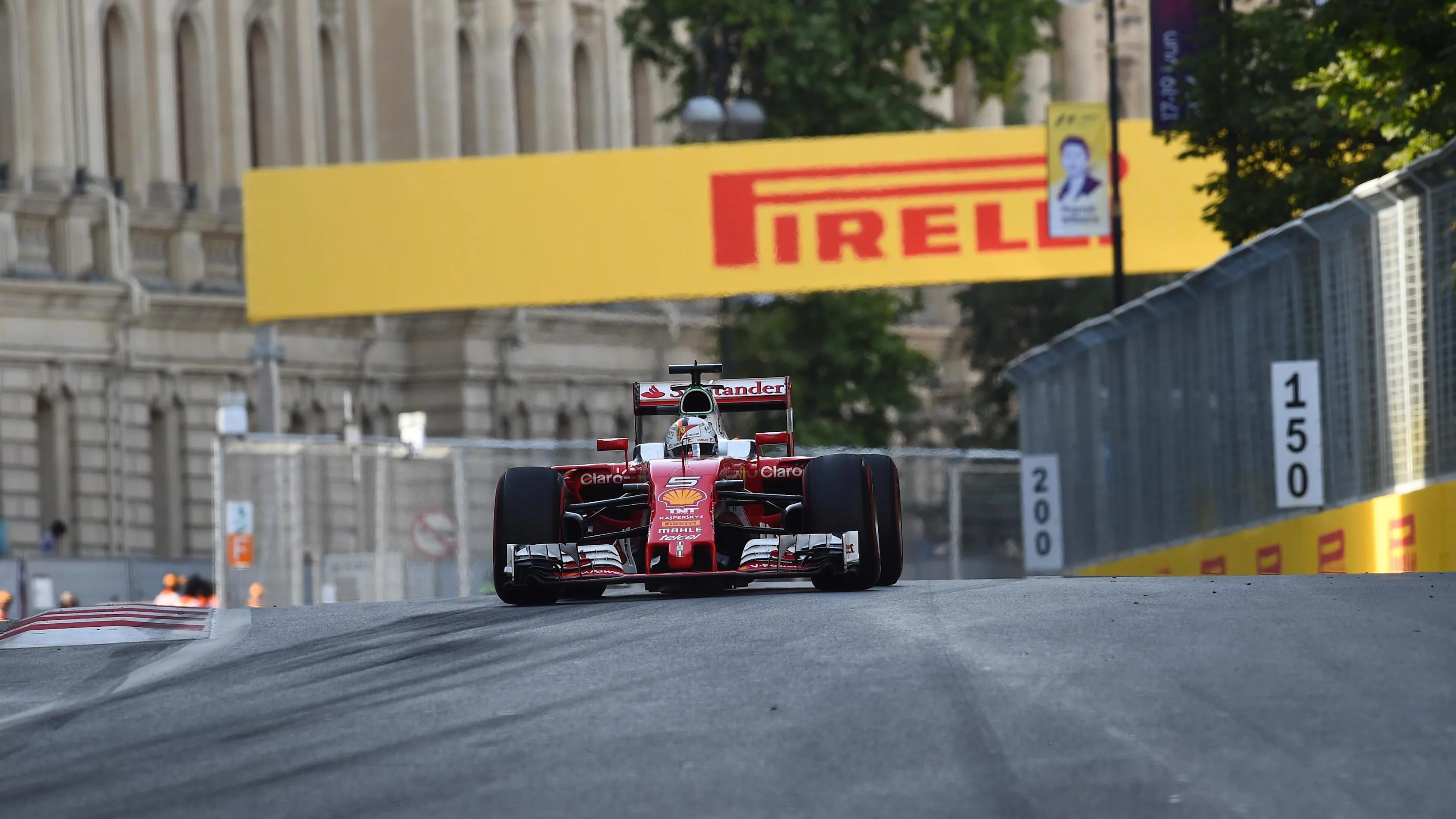 Sebastian Vettel (GER) Ferrari SF16-H at Formula One World Championship, Rd8, European Grand Prix,