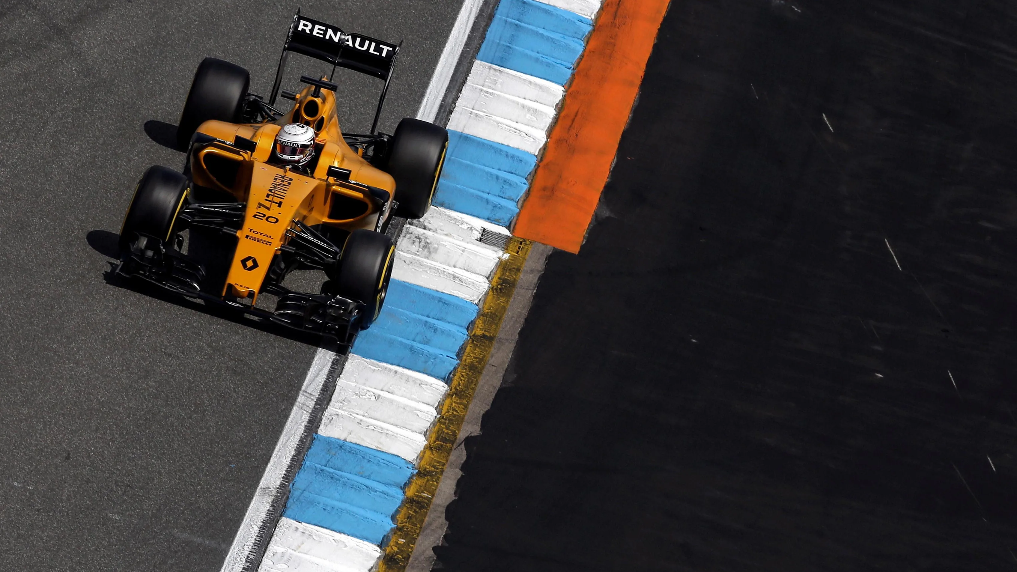 Kevin Magnussen (DEN) Renault Sport F1 Team RS16 at Formula One World Championship, Rd12, German Grand Prix, Practice, Hockenheim, Germany, Friday 29 July 2016. © Sutton Images