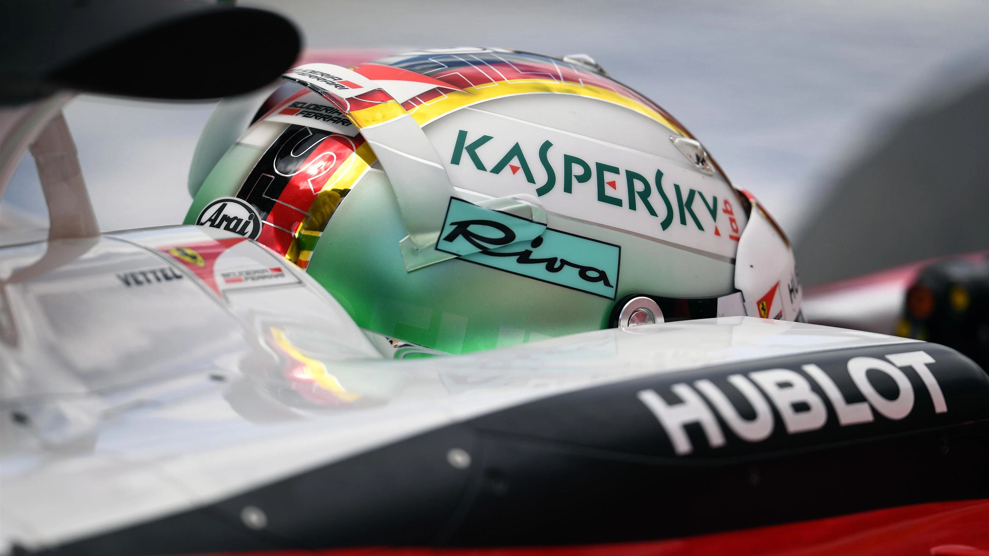 Sebastian Vettel (GER) Ferrari SF16-H at Formula One World Championship, Rd12, German Grand Prix, Practice, Hockenheim, Germany, Friday 29 July 2016. © Sutton Images