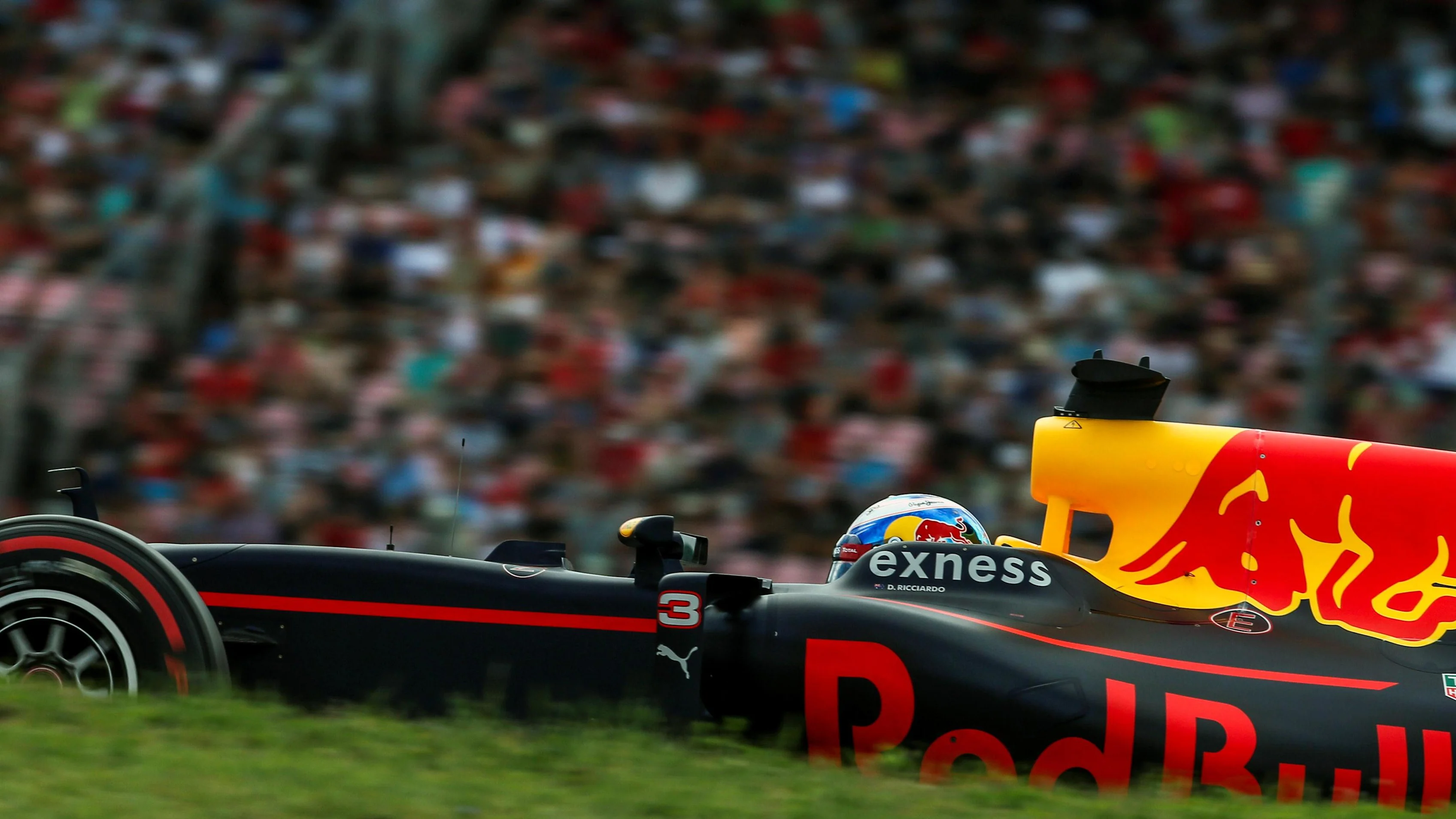 Daniel Ricciardo (AUS) Red Bull Racing RB12 at Formula One World Championship, Rd12, German Grand