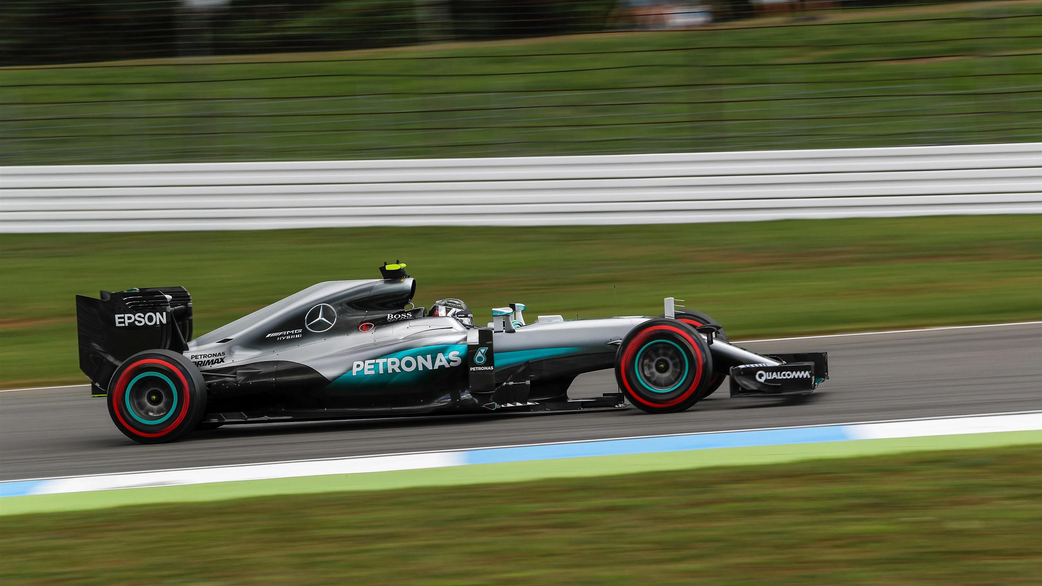 Nico Rosberg (GER) Mercedes-Benz F1 W07 Hybrid at Formula One World Championship, Rd12, German Grand Prix, Qualifying, Hockenheim, Germany, Saturday 30 July 2016. © Sutton Images