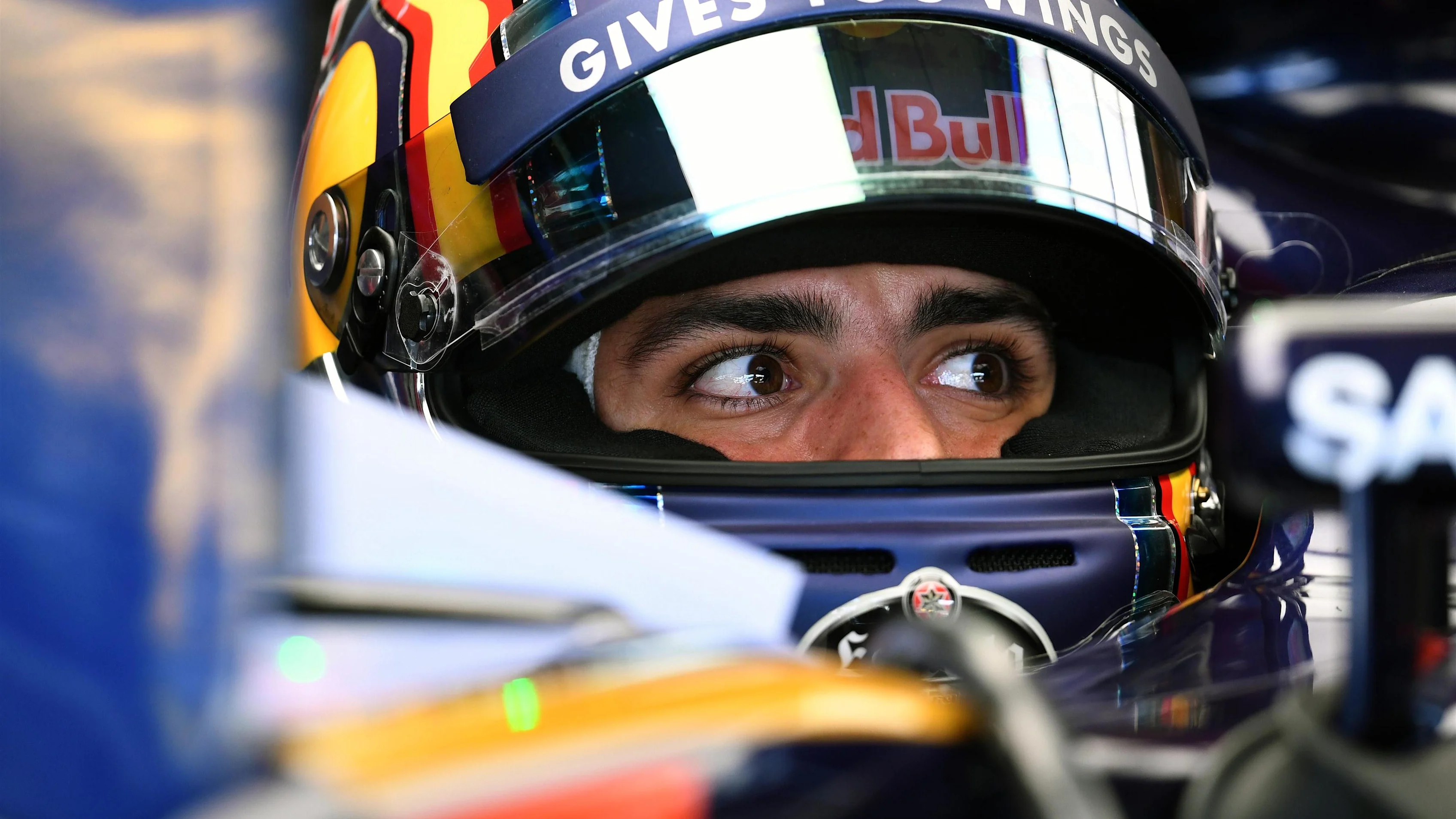 Carlos Sainz jr (ESP) Scuderia Toro Rosso STR11 at Formula One World Championship, Rd12, German