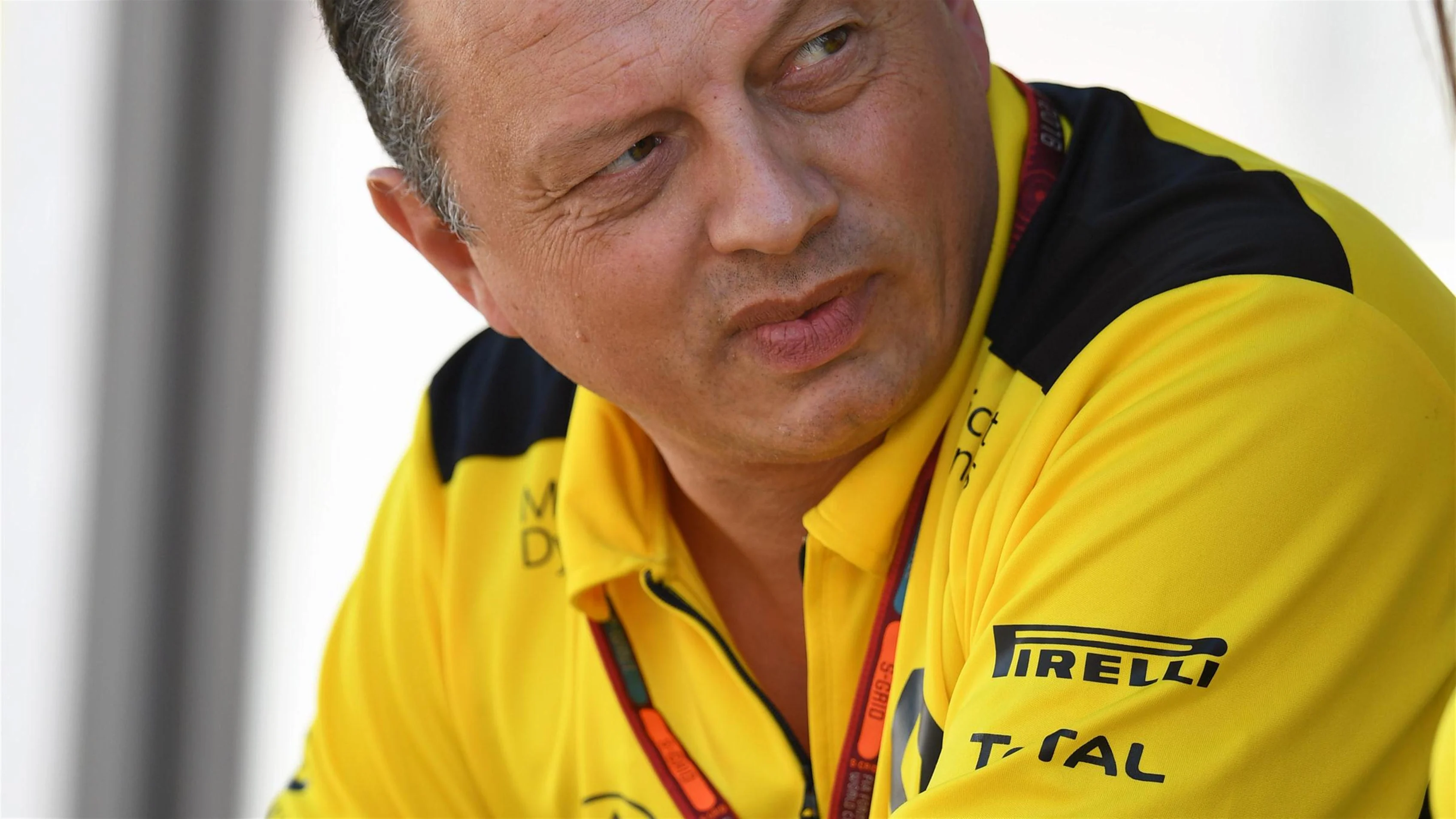 Frederic Vasseur (FRA) Renault Sport F1 Team Racing Director at Formula One World Championship,