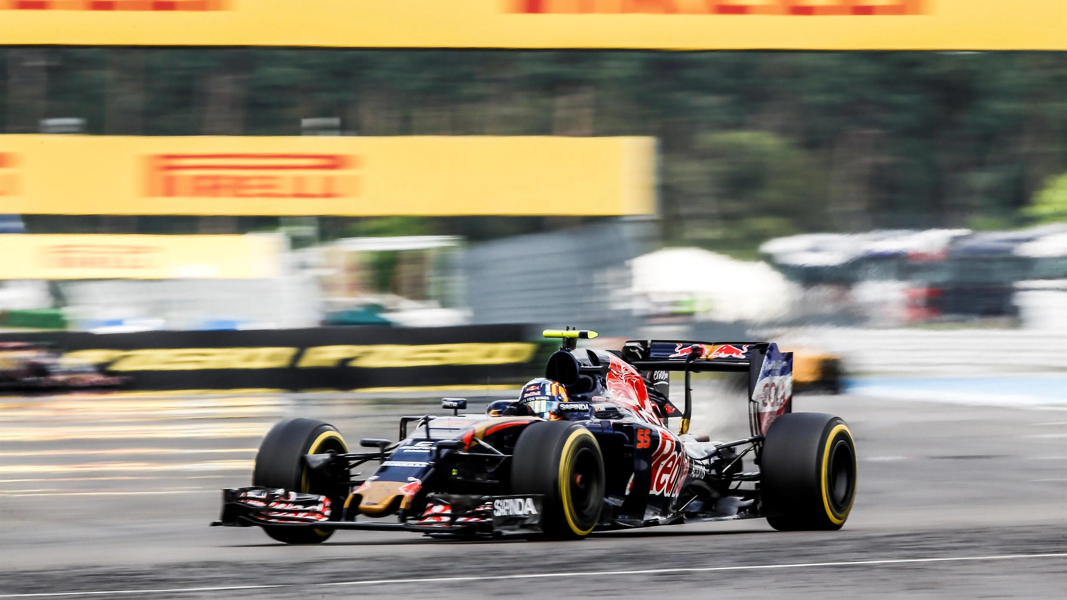 Carlos Sainz jr (ESP) Scuderia Toro Rosso STR11 at Formula One World Championship, Rd12, German