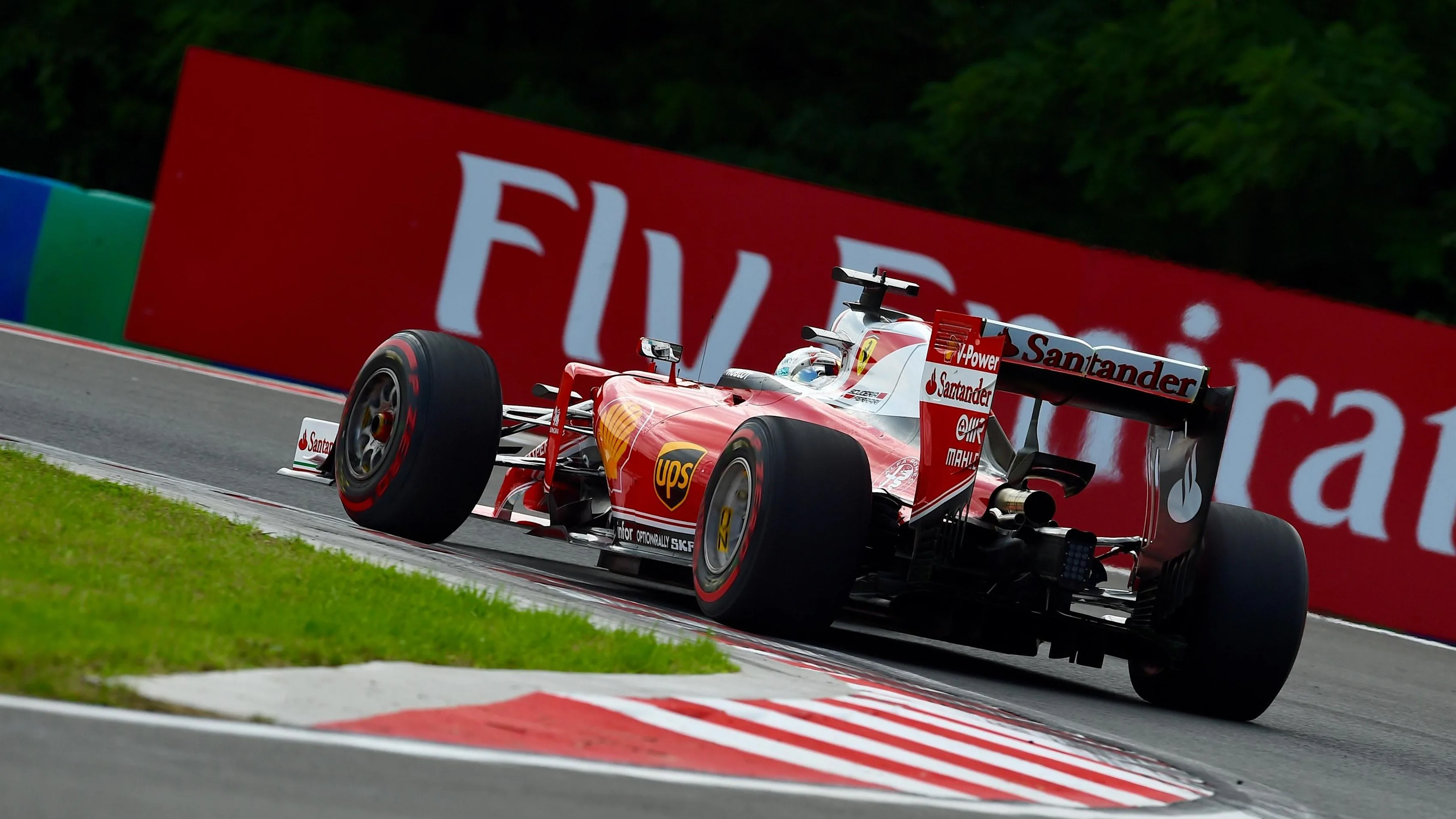Sebastian Vettel (GER) Ferrari SF16-H at Formula One World Championship, Rd11, Practice,