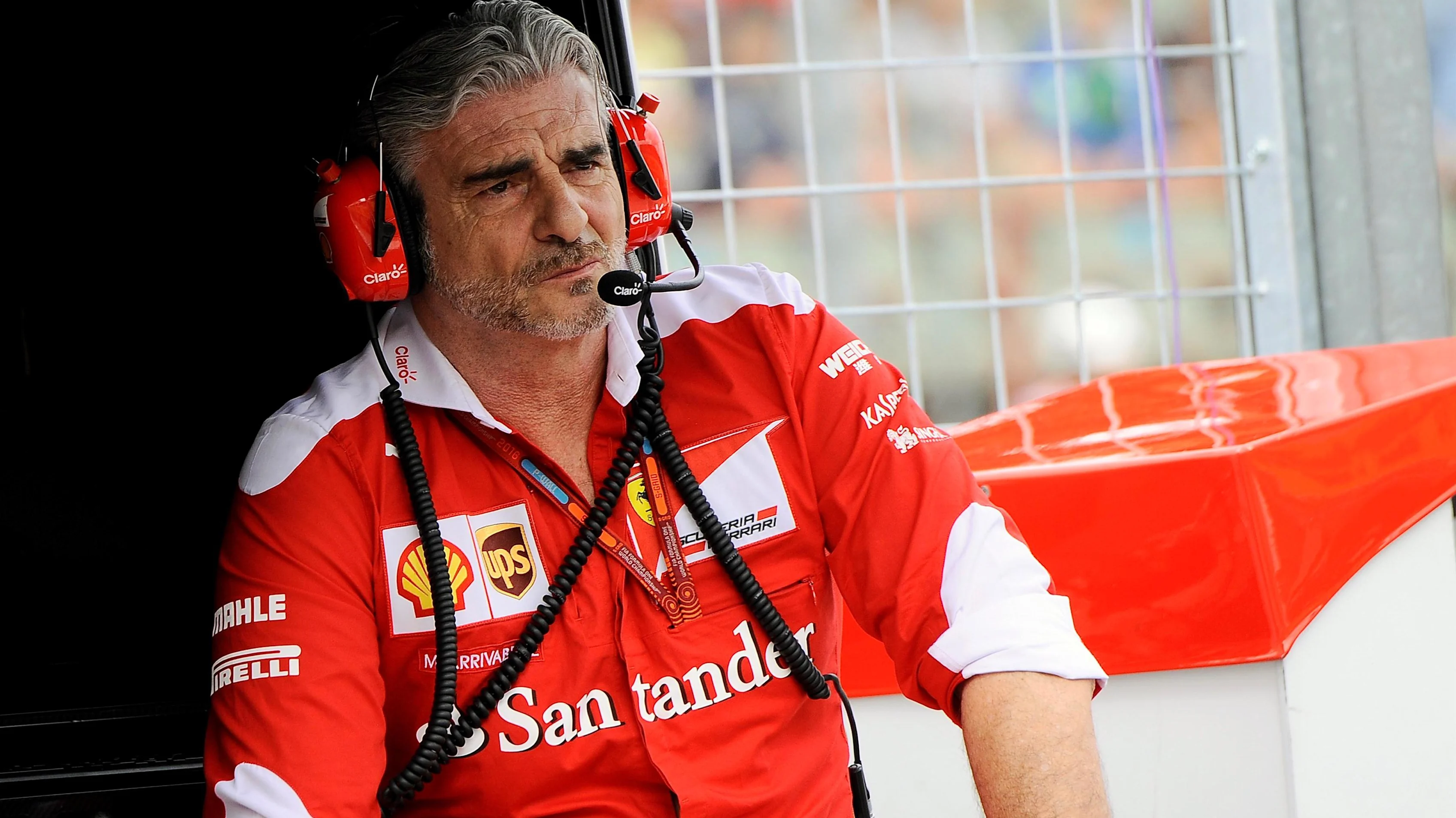 Maurizio Arrivabene (ITA) Ferrari Team Principal at Formula One World Championship, Rd11, Practice,