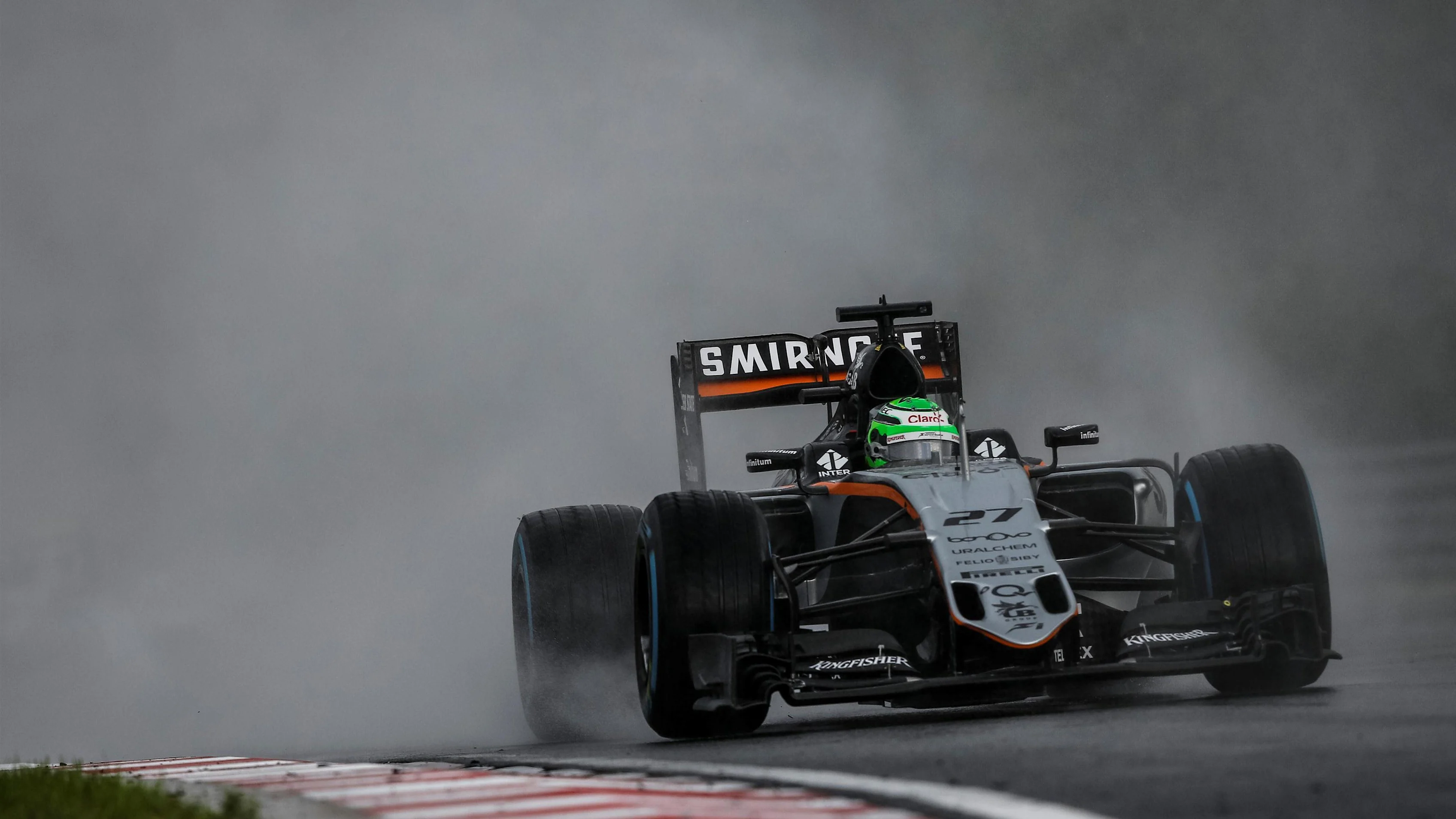 Nico Hulkenberg (GER) Force India VJM09 at Formula One World Championship, Rd11, Hungarian Grand Prix, Qualifying, Hungaroring, Hungary, Saturday 23 July 2016. © Sutton Images