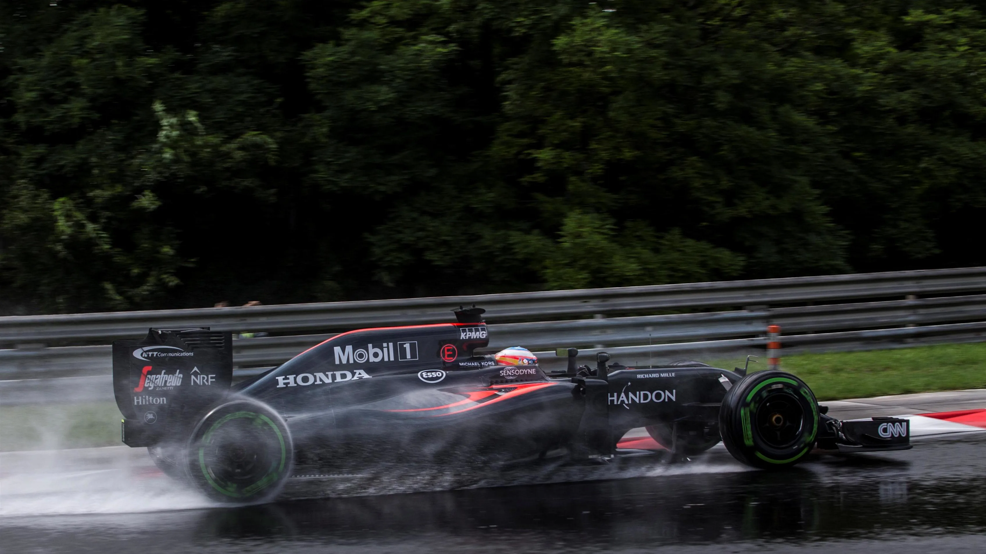 Fernando Alonso (ESP) McLaren MP4-31 at Formula One World Championship, Rd11, Hungarian Grand Prix, Qualifying, Hungaroring, Hungary, Saturday 23 July 2016. © Sutton Images