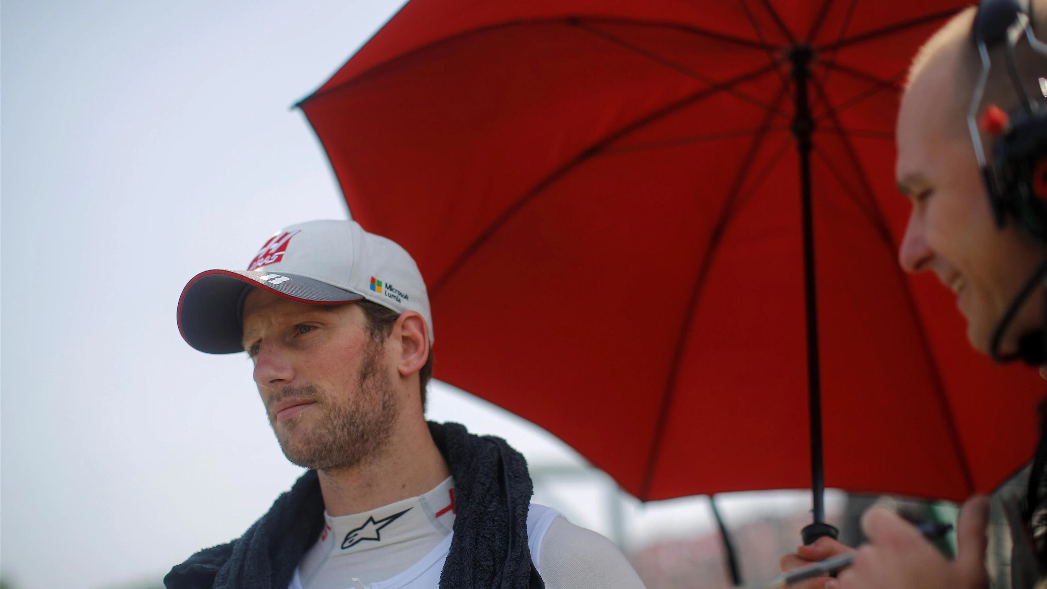 Romain Grosjean (FRA) Haas VF-16 on the grid at Formula One World Championship, Rd11, Hungarian Grand Prix, Race, Hungaroring, Hungary, Sunday 24 July 2016. © Sutton Images