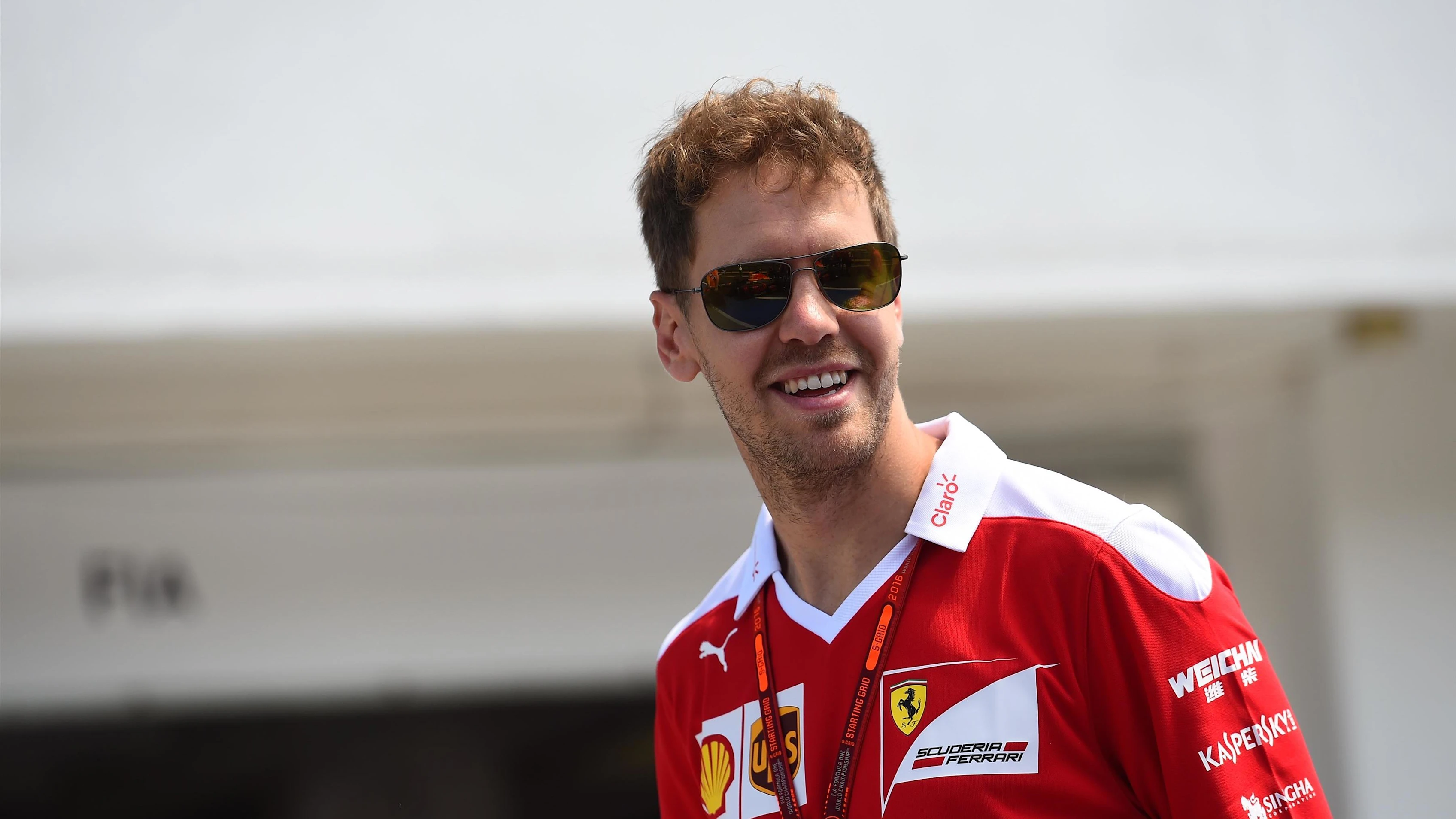 Sebastian Vettel (GER) Ferrari at Formula One World Championship, Rd11, Preparations, Hungaroring,