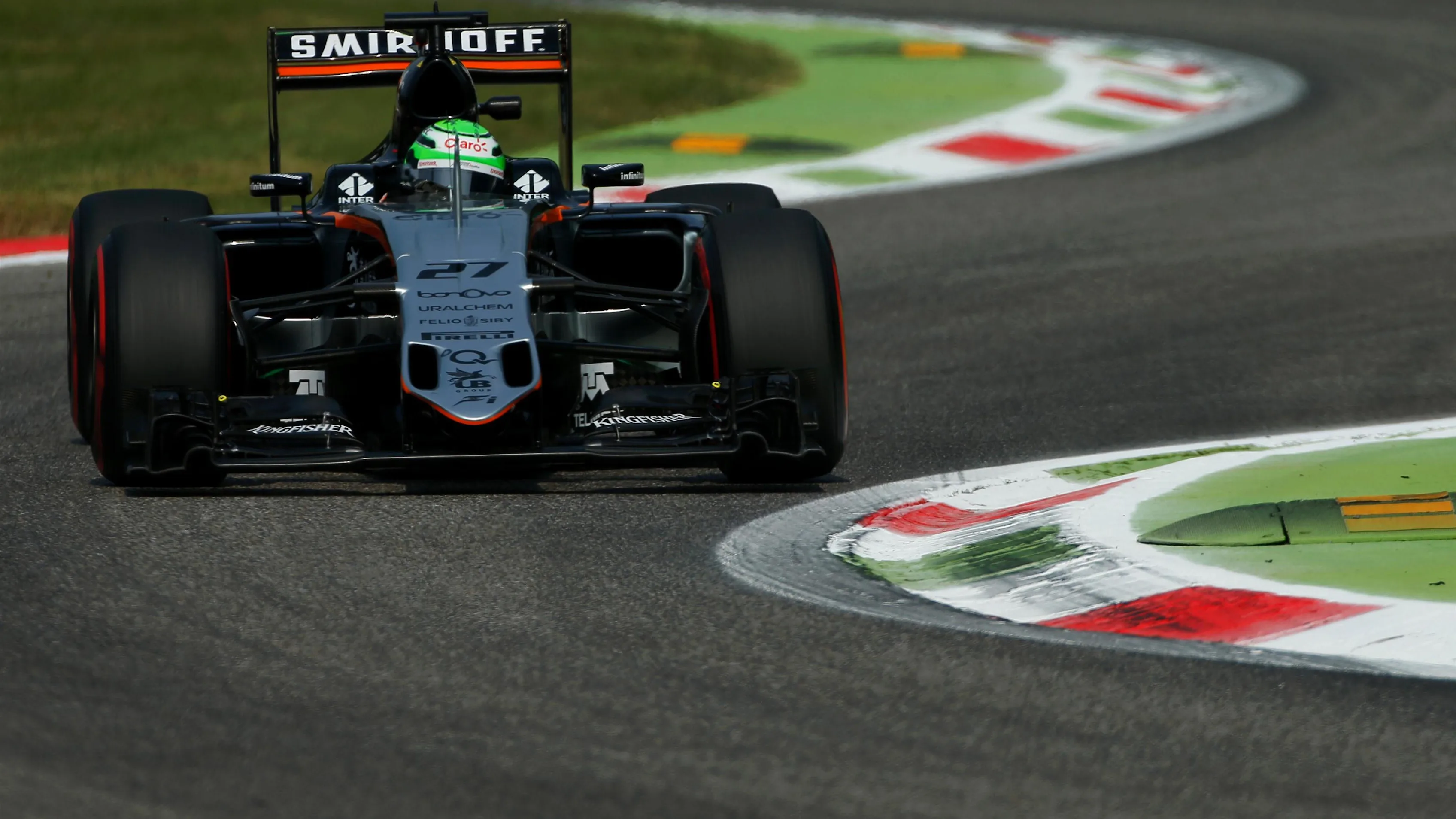Nico Hulkenberg (GER) Force India VJM09 at Formula One World Championship, Rd14, Italian Grand Prix, Practice, Monza, Italy, Friday 2 September 2016. © Sutton Images
