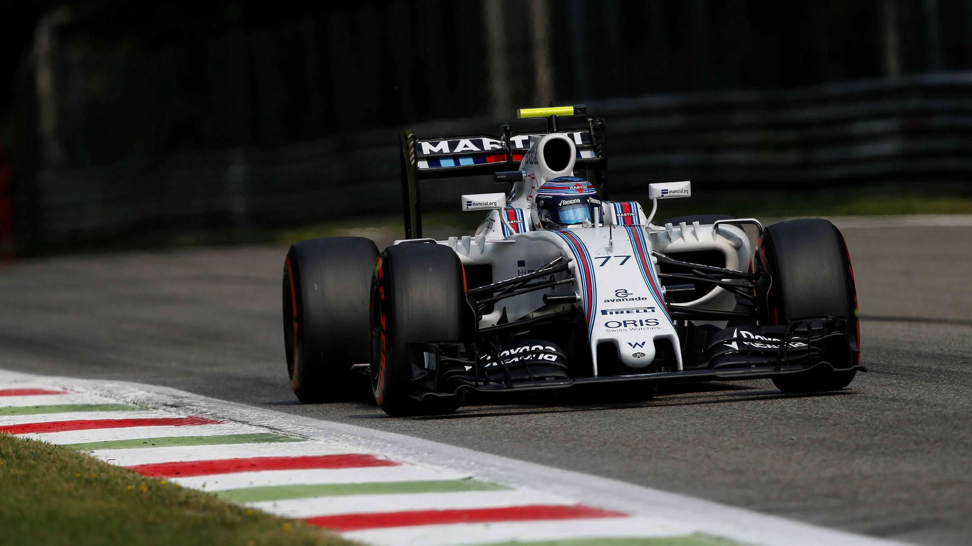 Valtteri Bottas (FIN) Williams FW38 at Formula One World Championship, Rd14, Italian Grand Prix,
