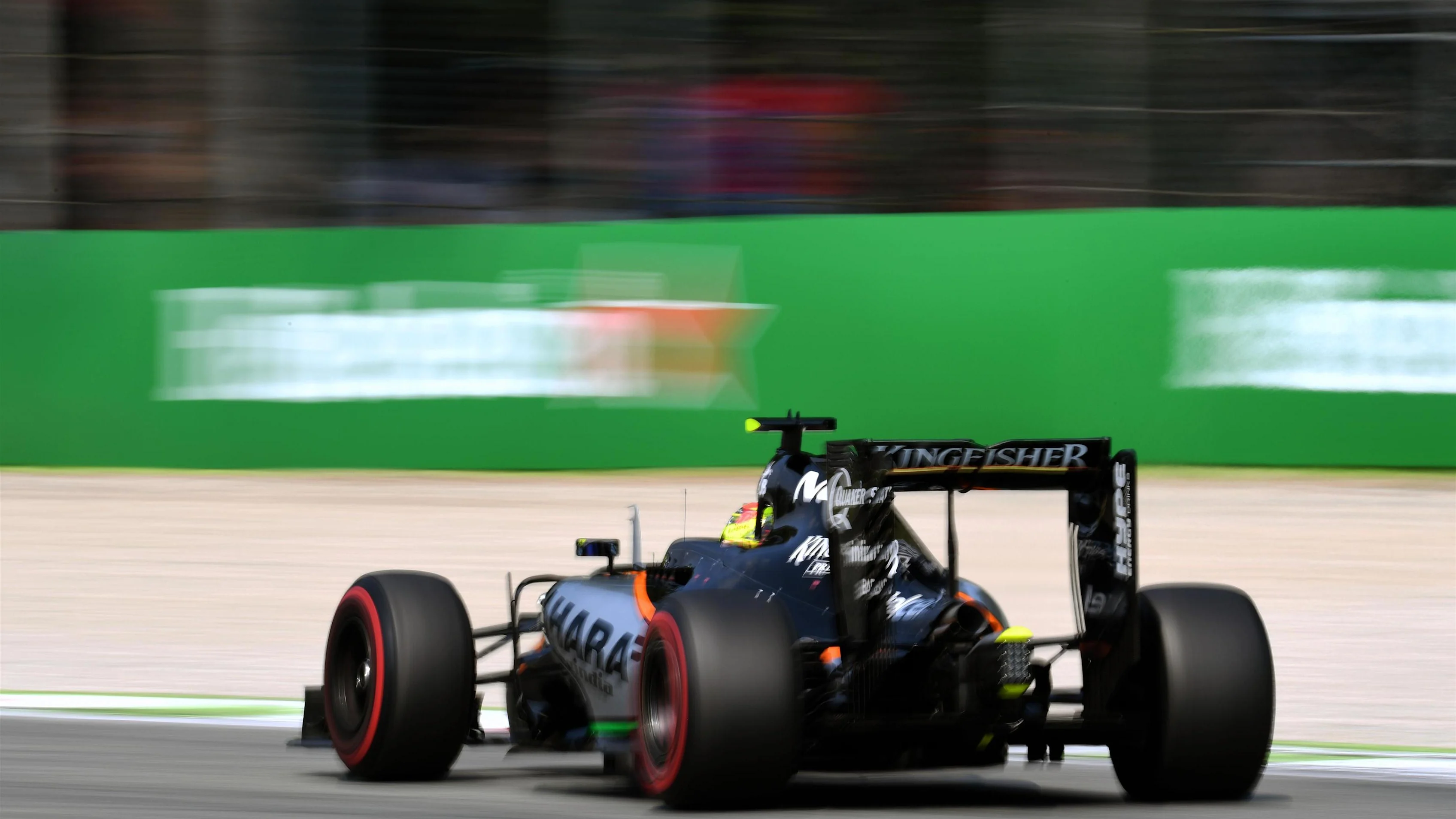 Sergio Perez (MEX) Force India VJM09 at Formula One World Championship, Rd14, Italian Grand Prix, Qualifying, Monza, Italy, Saturday 3 September 2016. © Sutton Images
