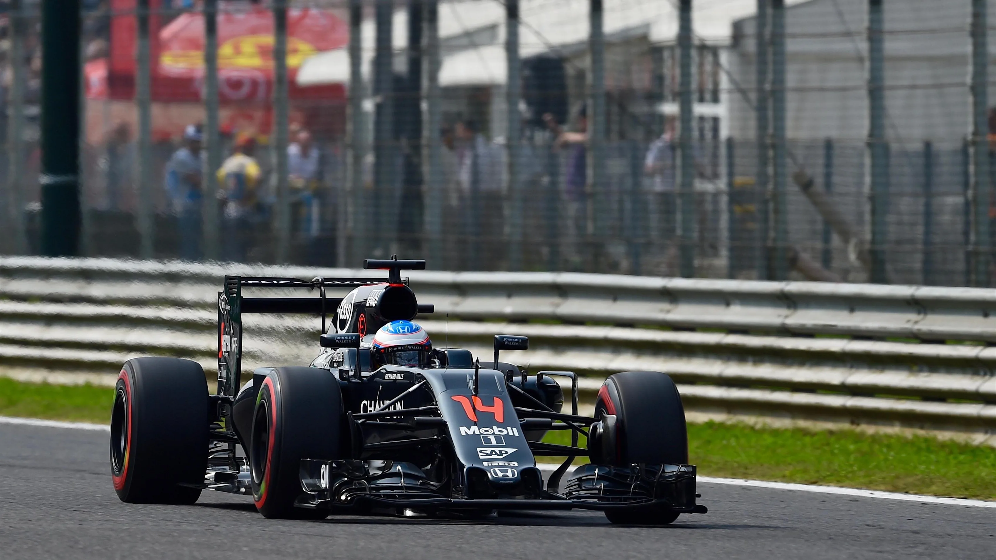 Fernando Alonso (ESP) McLaren MP4-31 at Formula One World Championship, Rd14, Italian Grand Prix,