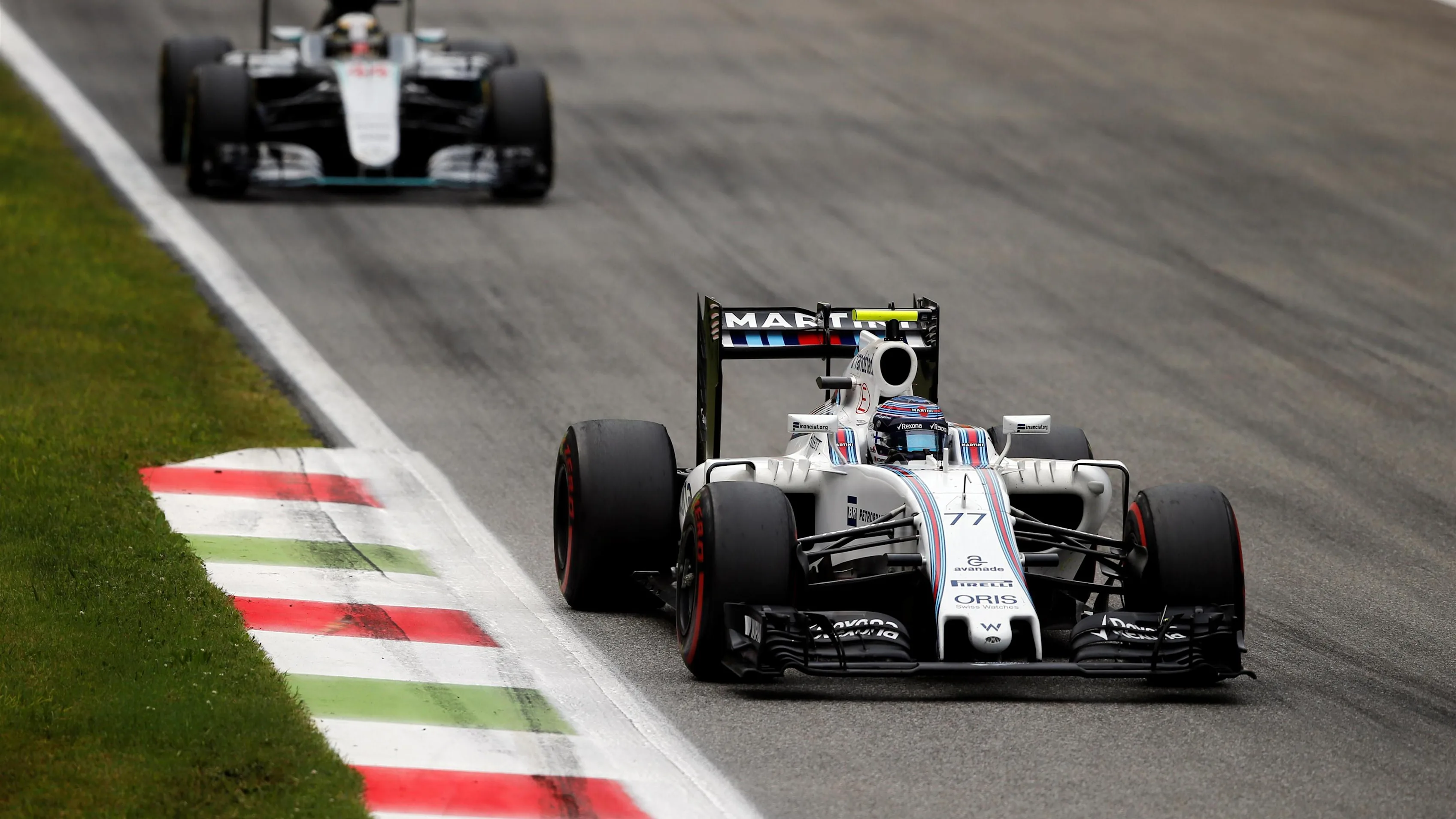 Valtteri Bottas (FIN) Williams FW38 at Formula One World Championship, Rd14, Italian Grand Prix, Race, Monza, Italy, Sunday 4 September 2016. © Sutton Images