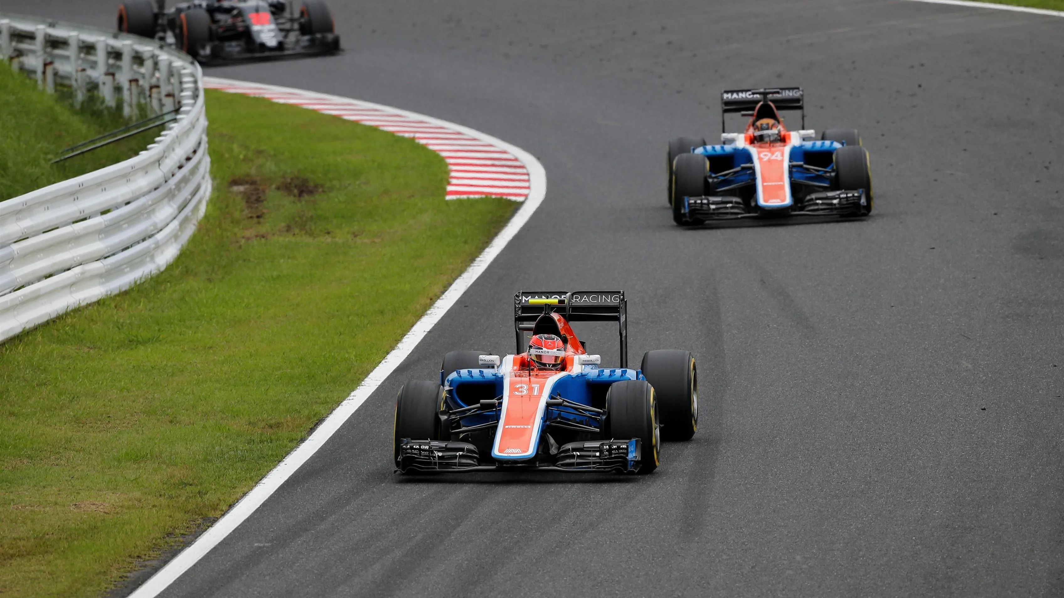 Esteban Ocon (FRA) Manor Racing MRT05 at Formula One World Championship, Rd17, Japanese Grand Prix, Race, Suzuka, Japan, Sunday 9 October 2016. © Sutton Images