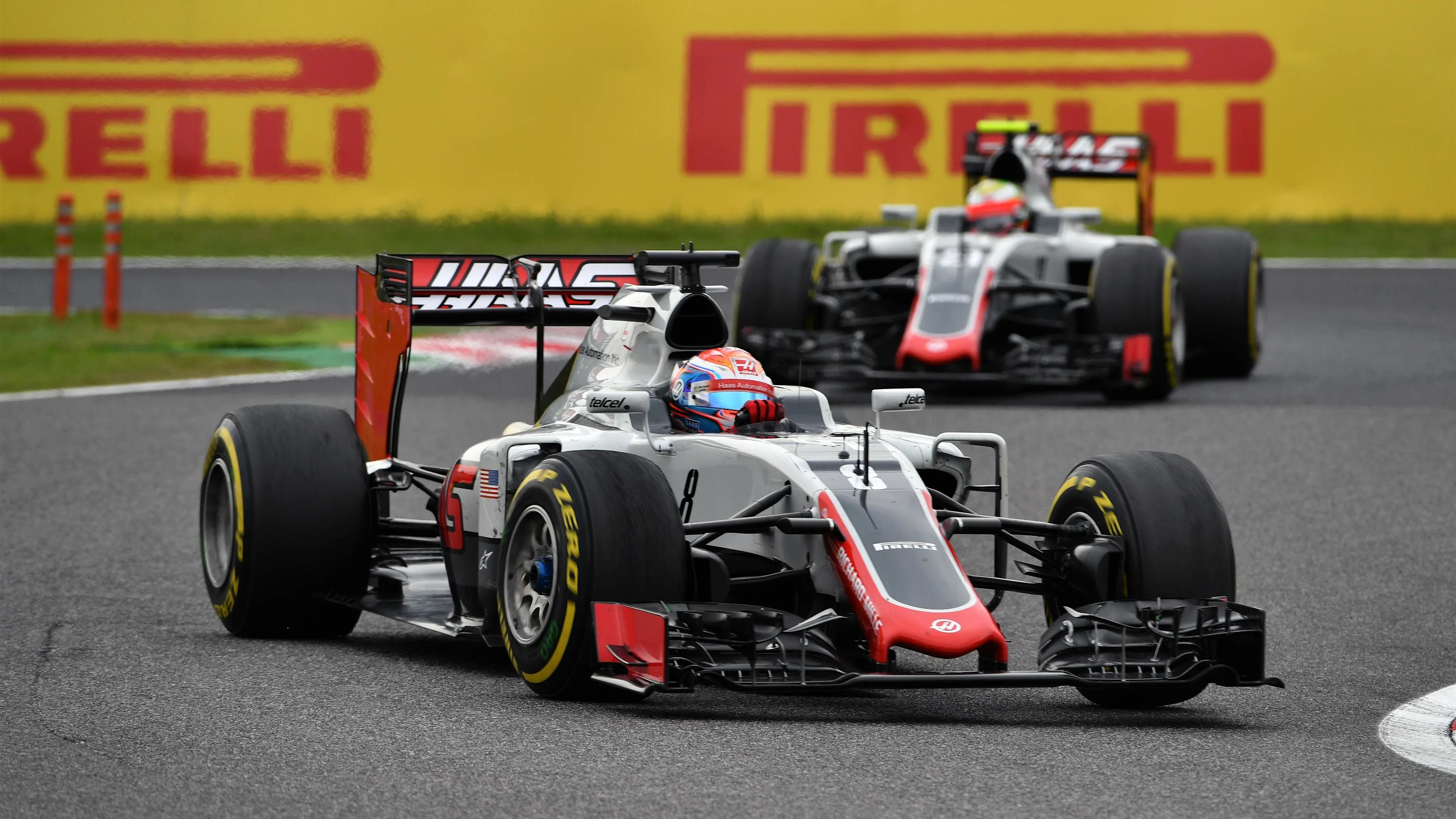 Romain Grosjean (FRA) Haas VF-16 at Formula One World Championship, Rd17, Japanese Grand Prix,