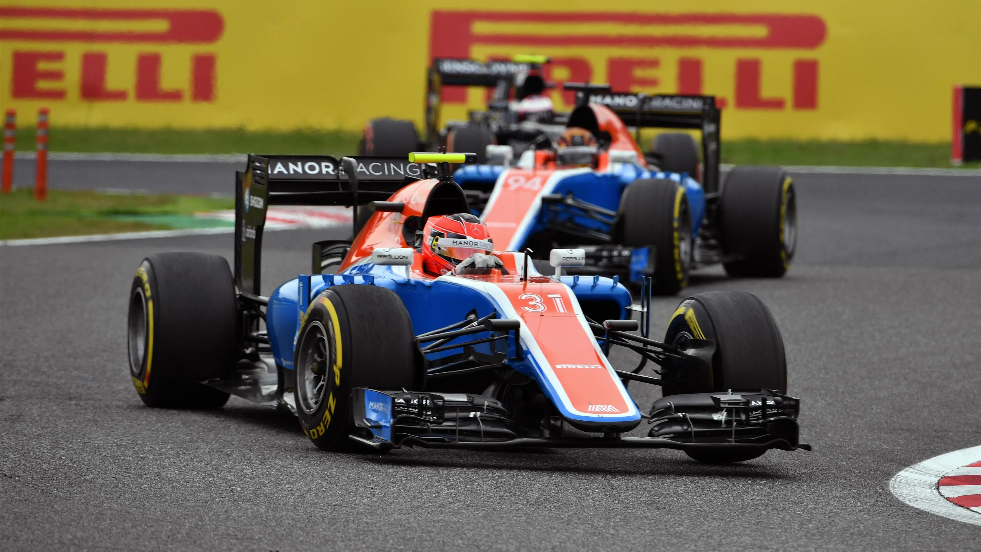 Esteban Ocon (FRA) Manor Racing MRT05 at Formula One World Championship, Rd17, Japanese Grand Prix,
