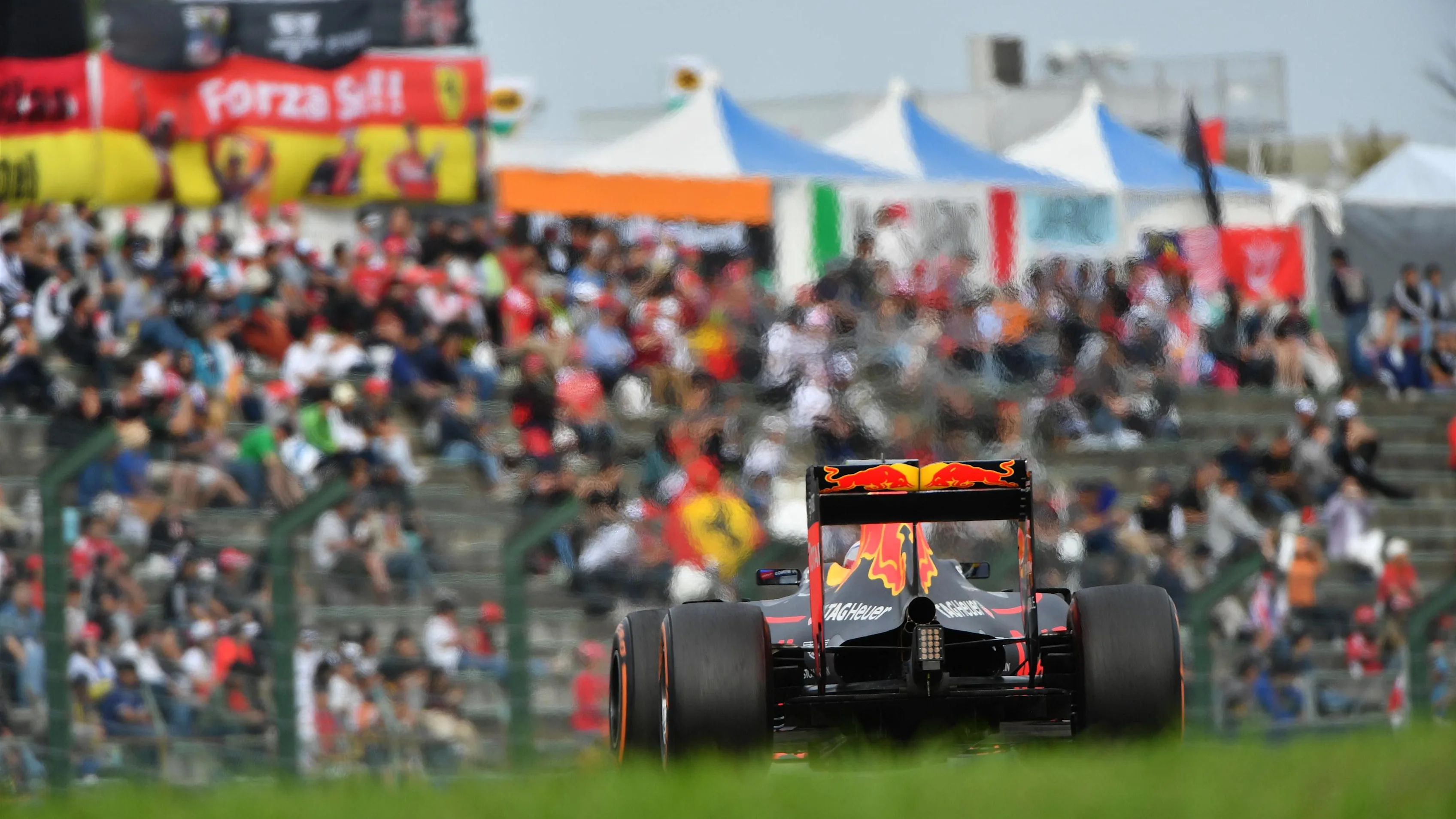 Max Verstappen (NED) Red Bull Racing RB12 at Formula One World Championship, Rd17, Japanese Grand