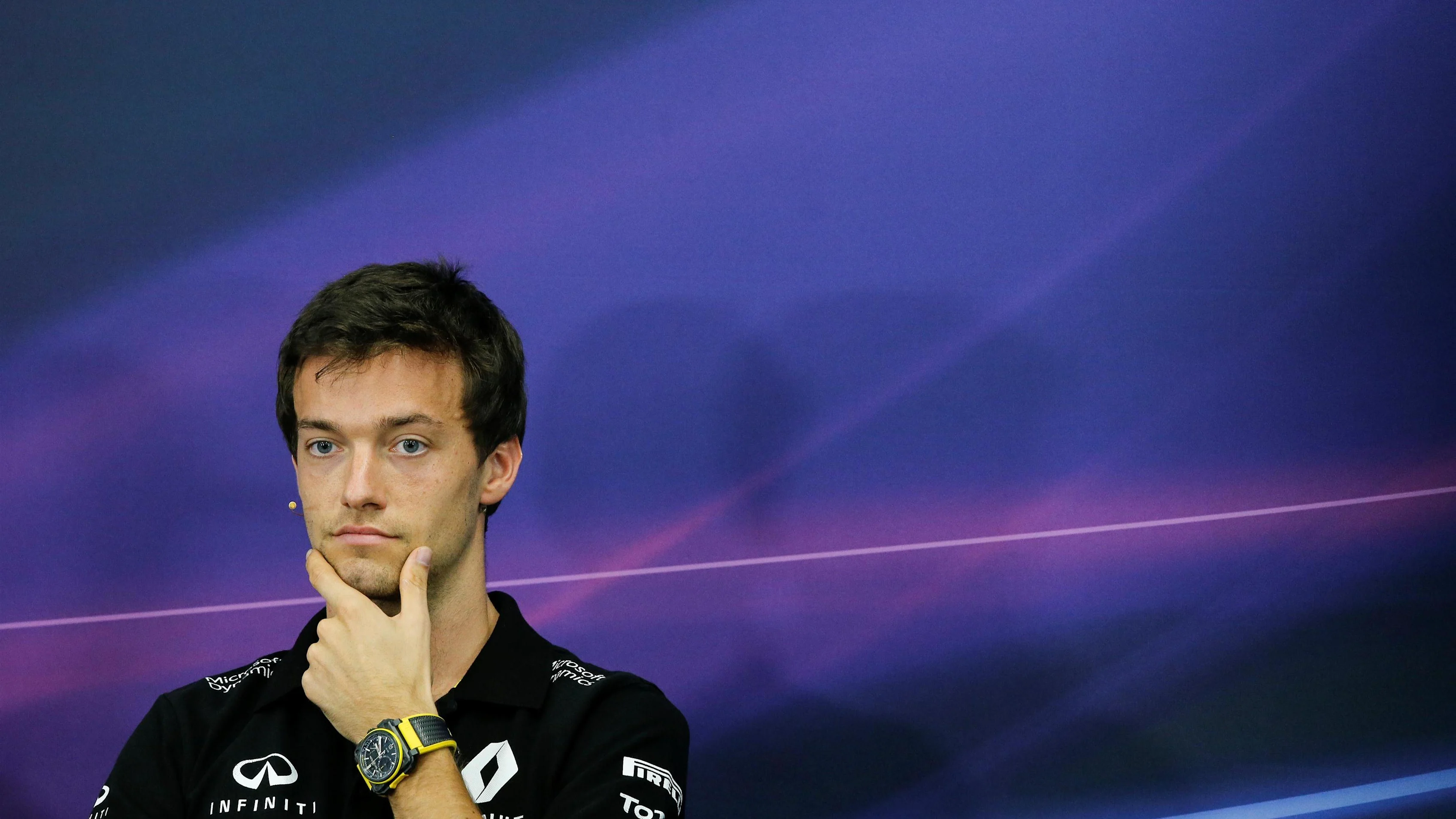 Jolyon Palmer (GBR) Renault Sport F1 Team in the Press Conference at Formula One World Championship, Rd17, Japanese Grand Prix, Preparations, Suzuka, Japan, Thursday 6 October 2016. © Sutton Images
