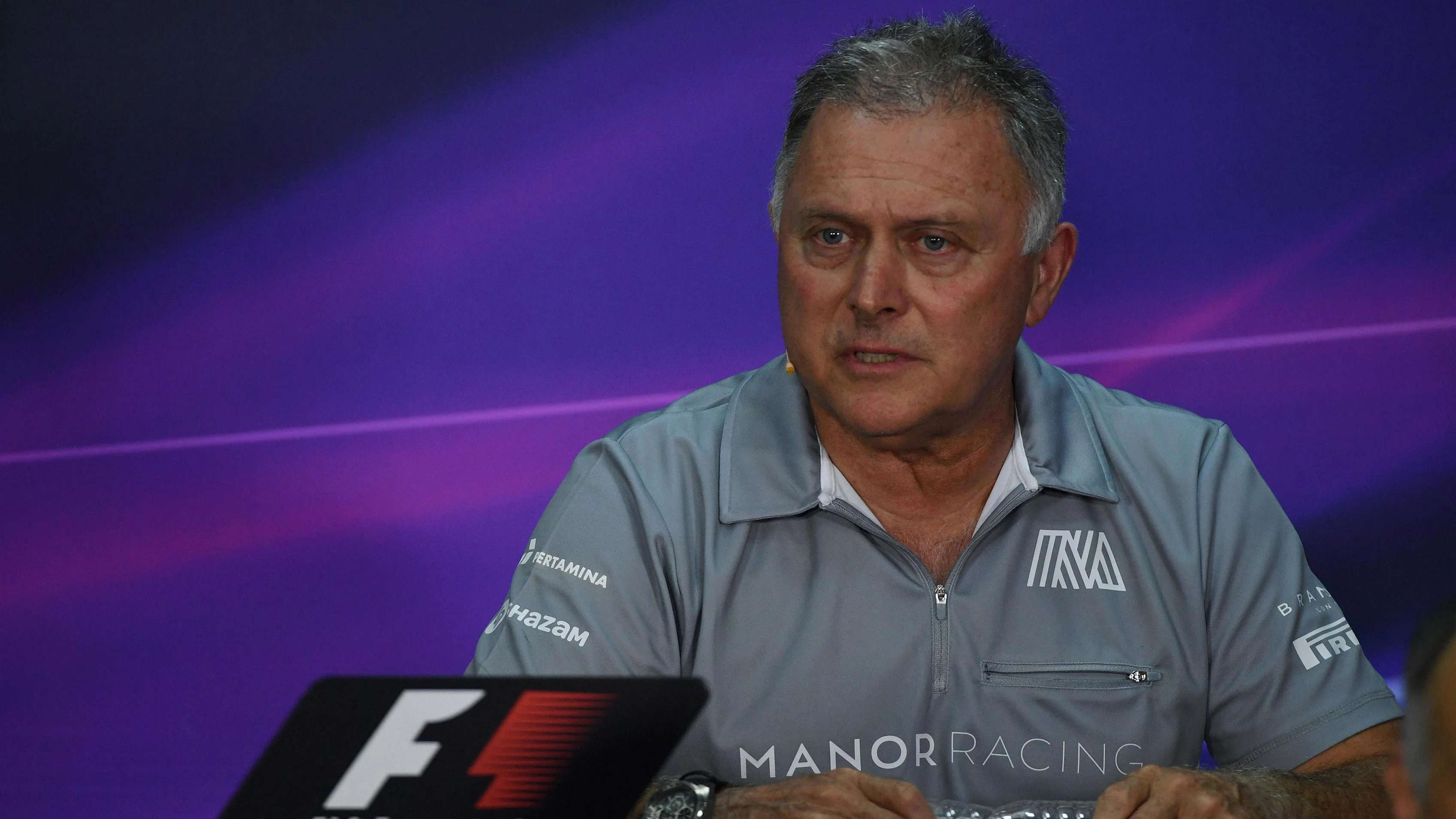 Dave Ryan (GBR) Manor Racing Racing Director in the Press Conference © Sutton Images