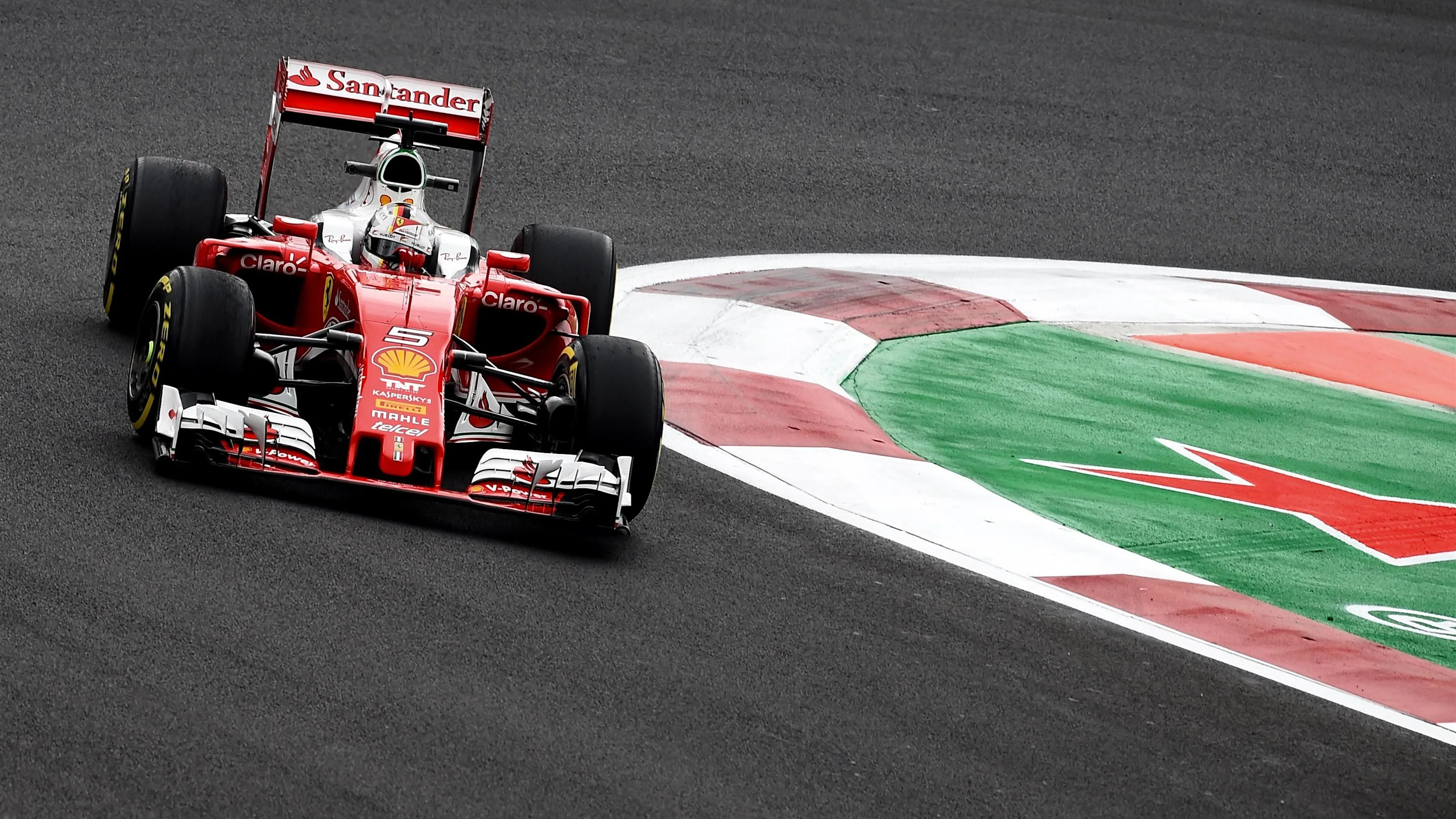 Sebastian Vettel (GER) Ferrari SF16-H at Formula One World Championship, Rd19, Mexican Grand Prix, Practice, Circuit Hermanos Rodriguez, Mexico City, Mexico, Friday 28 October 2016. © Sutton Images