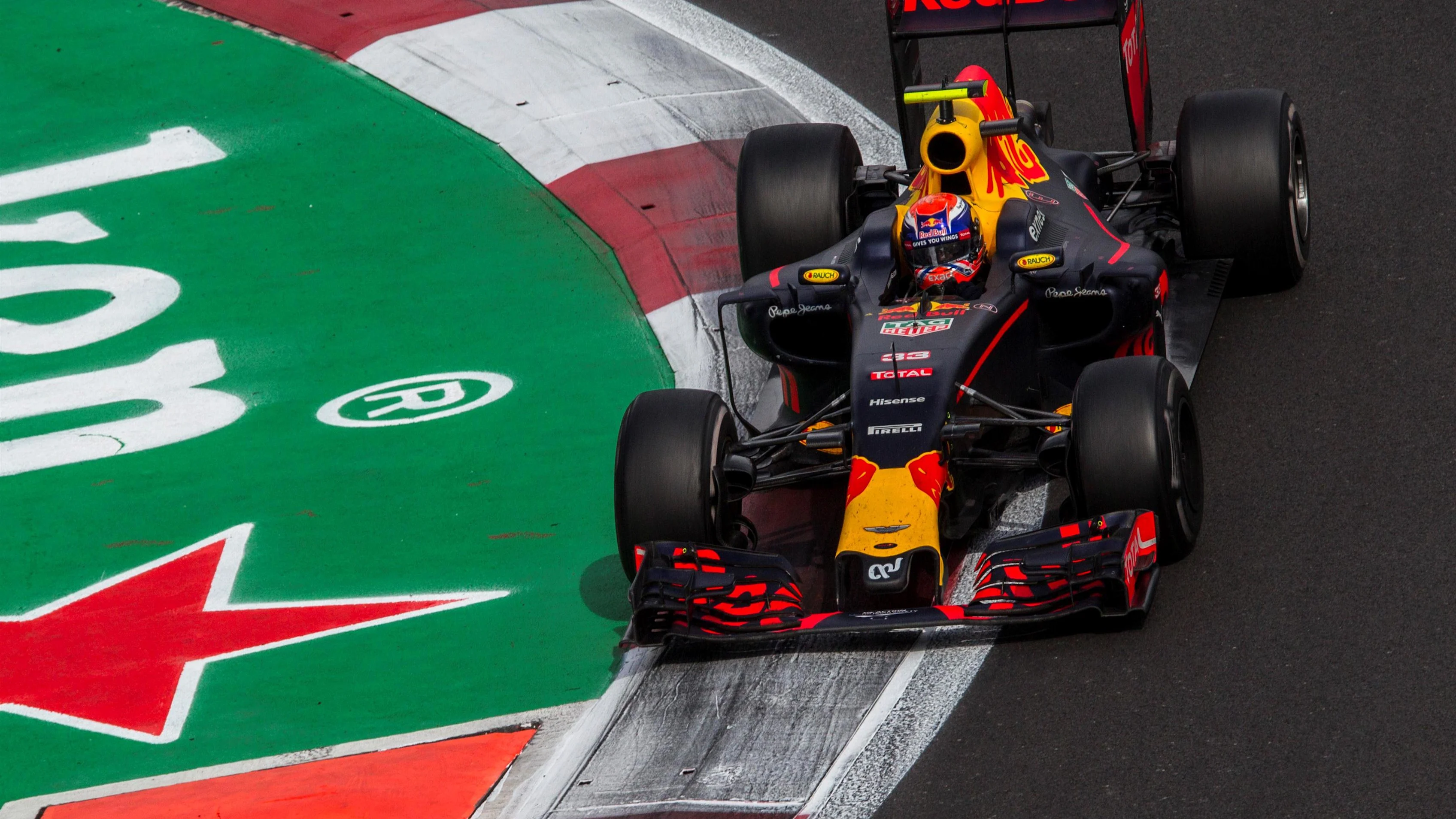 Max Verstappen (NED) Red Bull Racing RB12 at Formula One World Championship, Rd19, Mexican Grand