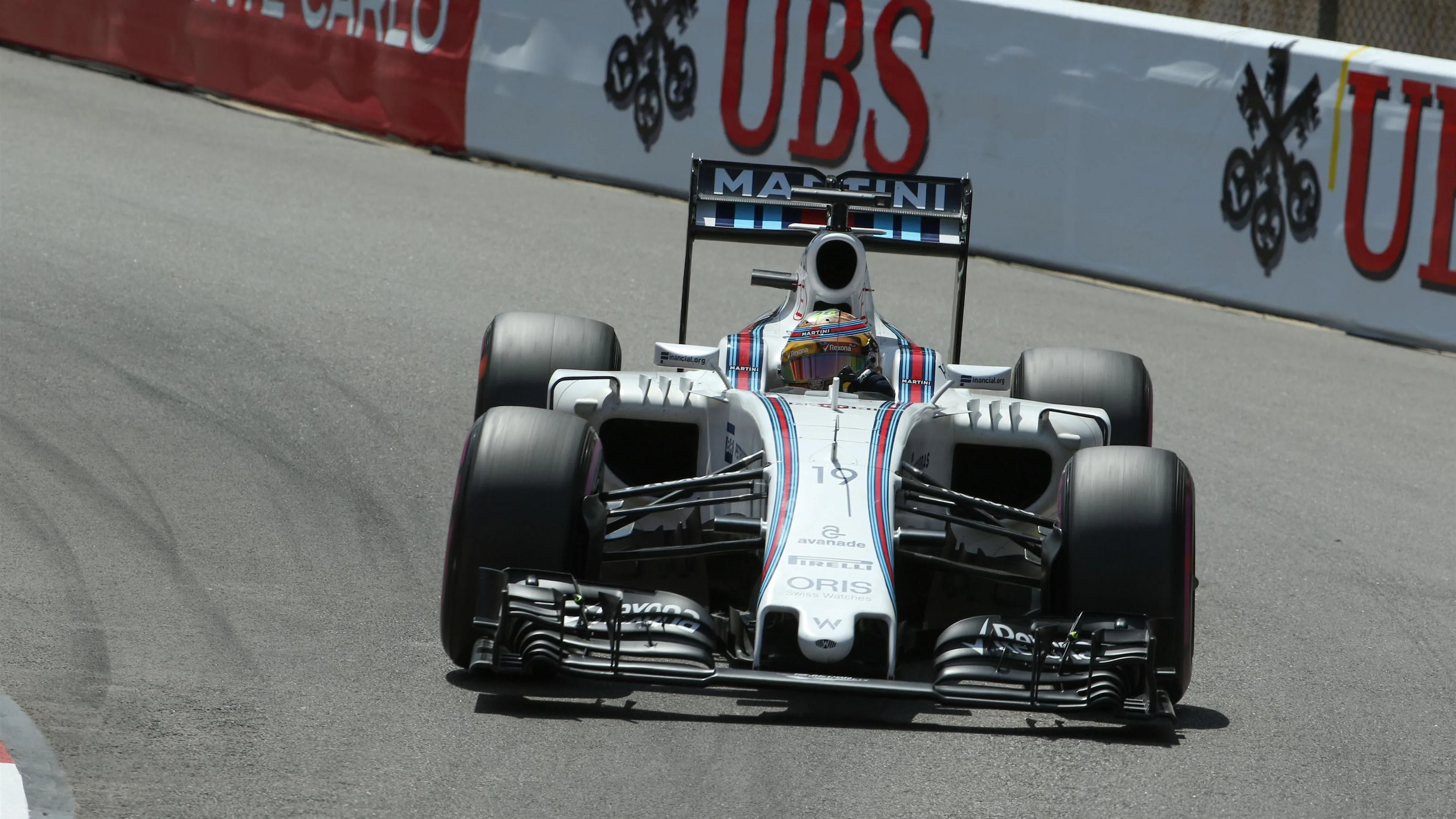 Felipe Massa (BRA) Williams FW38 at Formula One World Championship, Rd6, Monaco Grand Prix, Qualifying, Monte-Carlo, Monaco, Saturday 28 May 2016. © Sutton Images